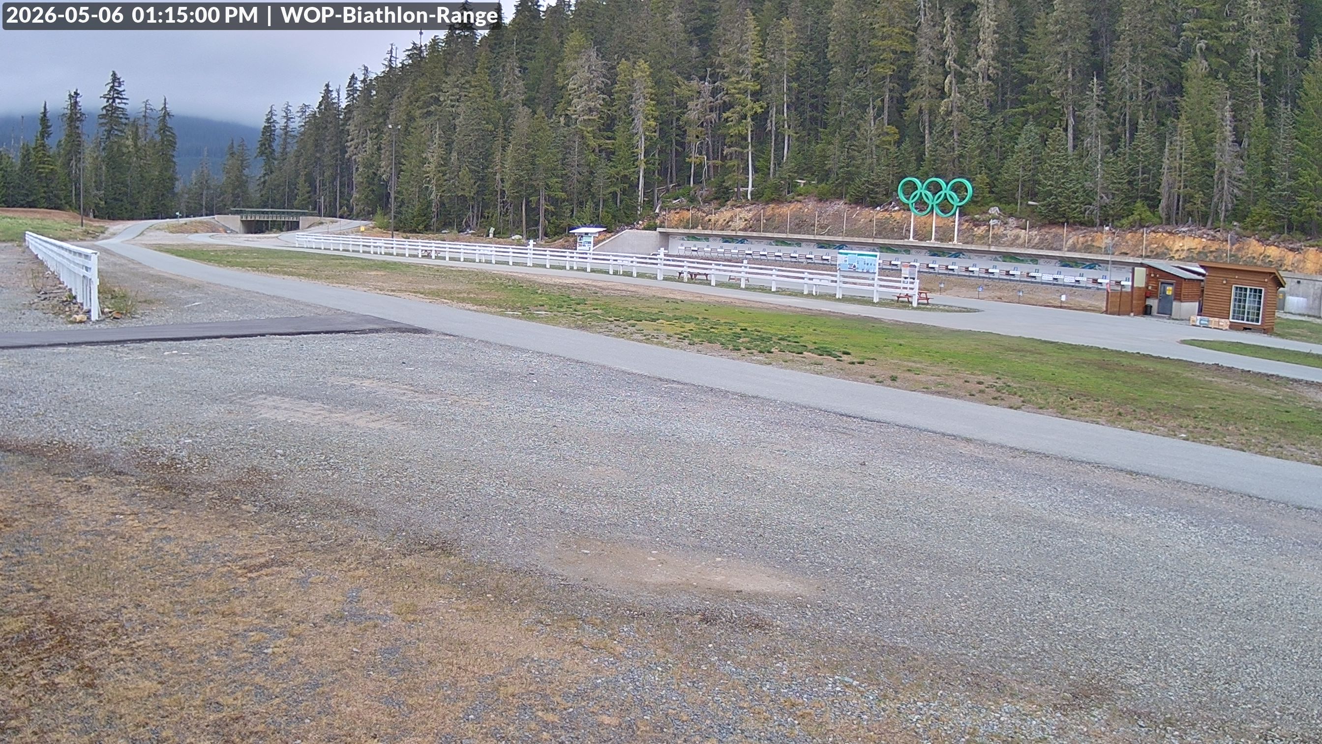 View looking North East to the Olympic Biathlon Range