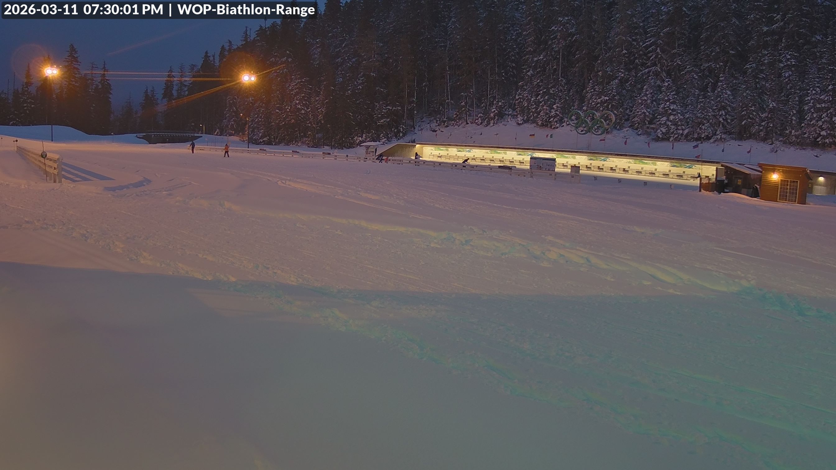 View looking North East to the Olympic Biathlon Range