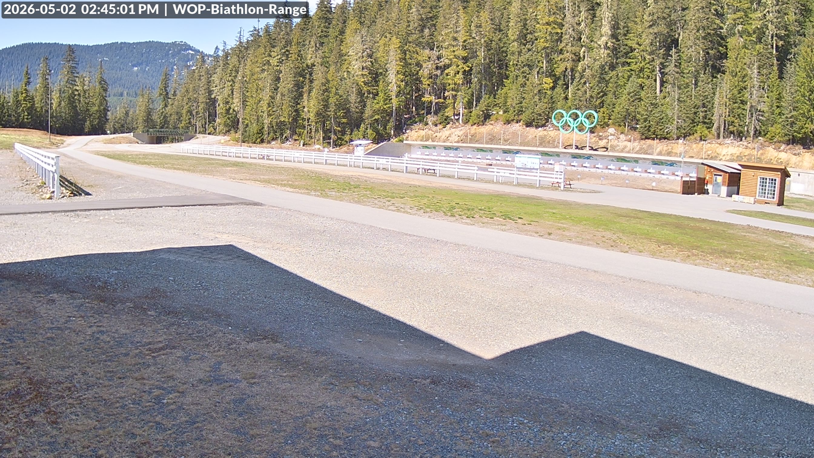 View looking North East to the Olympic Biathlon Range