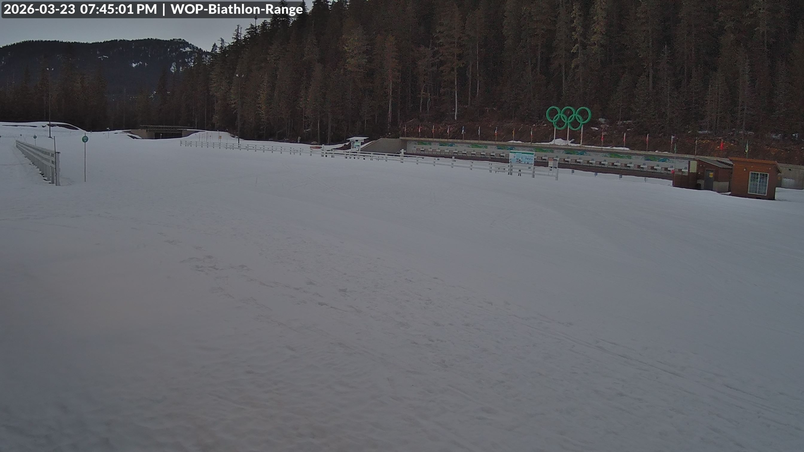 View looking North East to the Olympic Biathlon Range