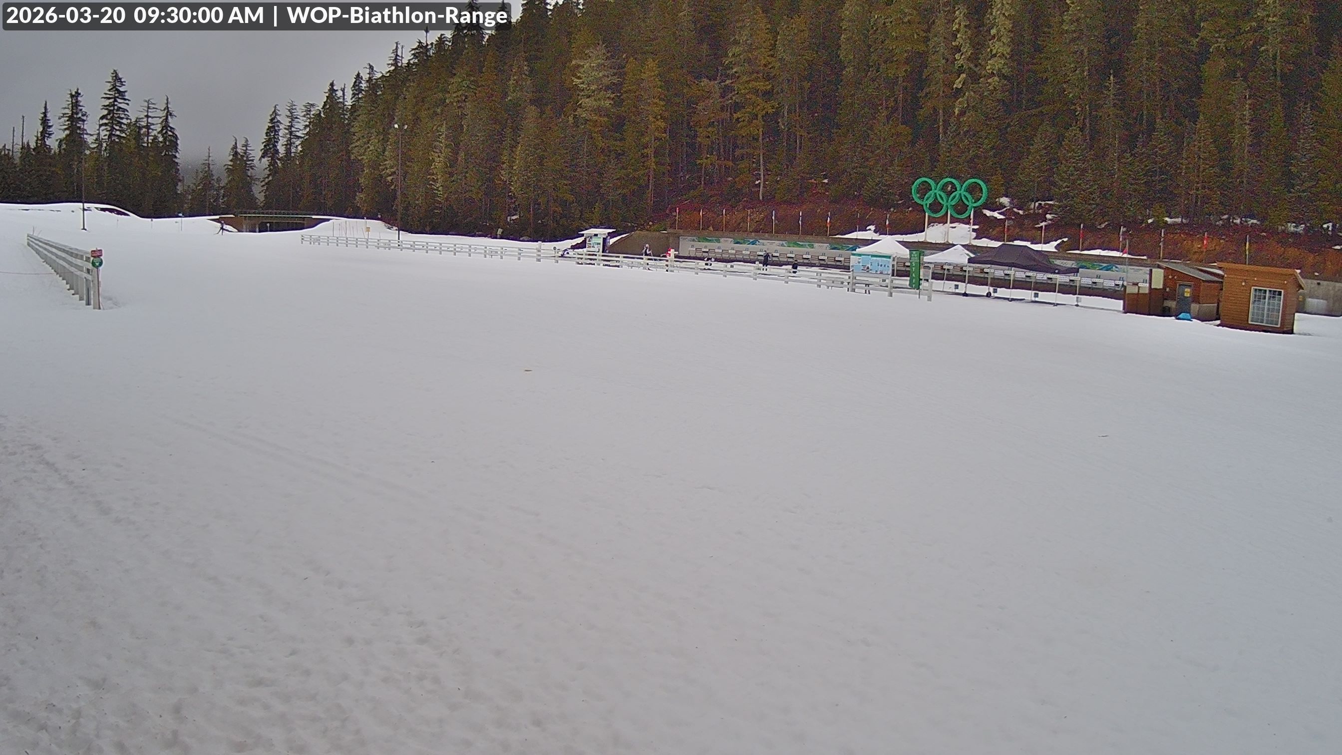 View looking North East to the Olympic Biathlon Range