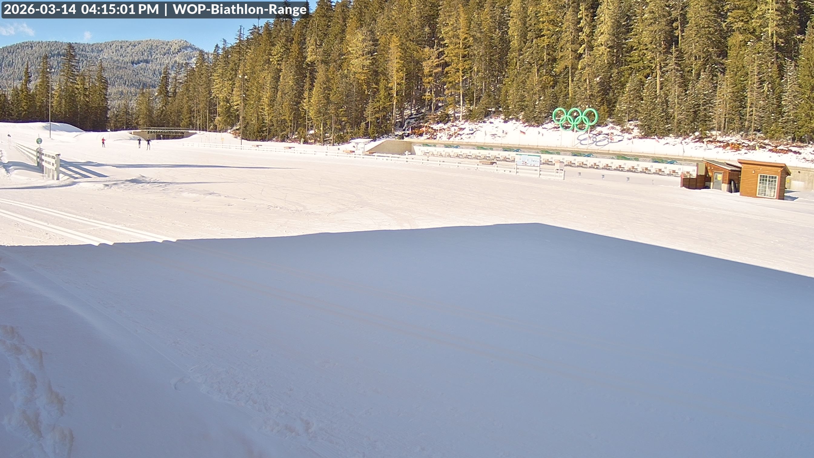 View looking North East to the Olympic Biathlon Range