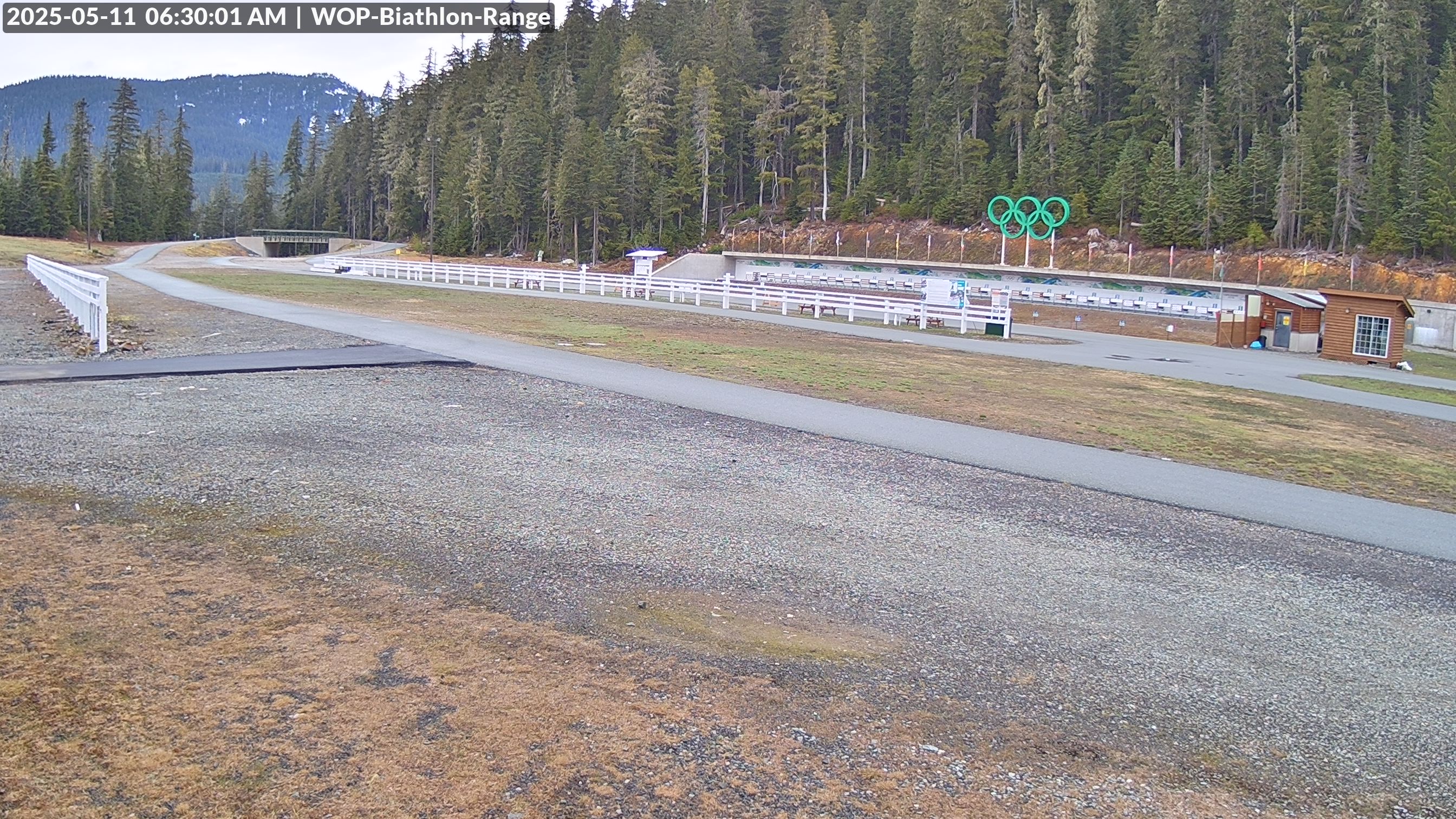 View looking North East to the Olympic Biathlon Range