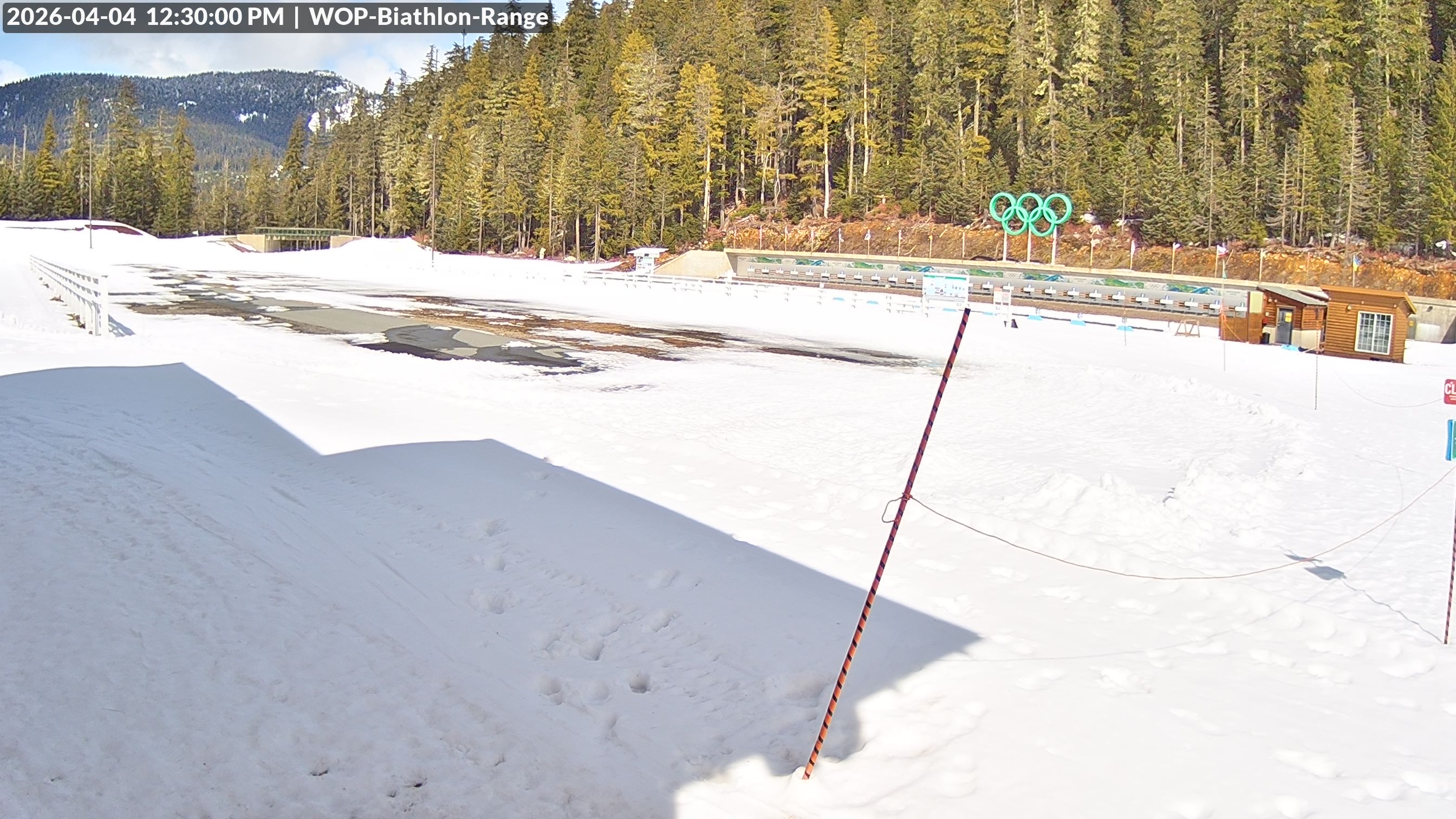 View looking North East to the Olympic Biathlon Range