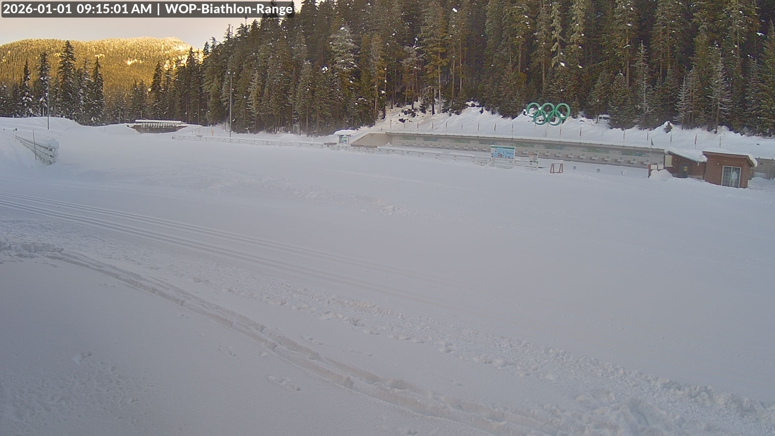 View looking North East to the Olympic Biathlon Range