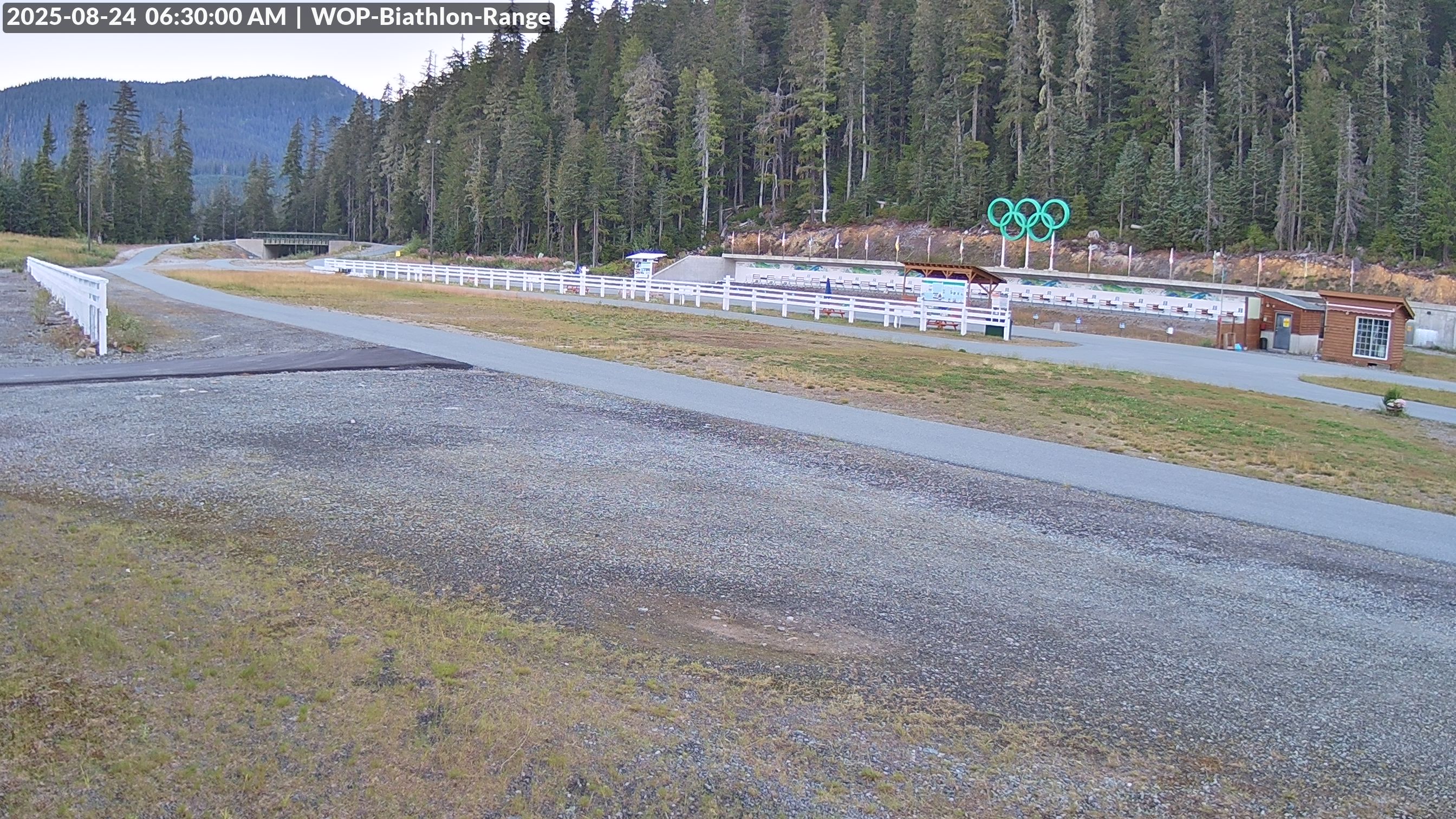View looking North East to the Olympic Biathlon Range