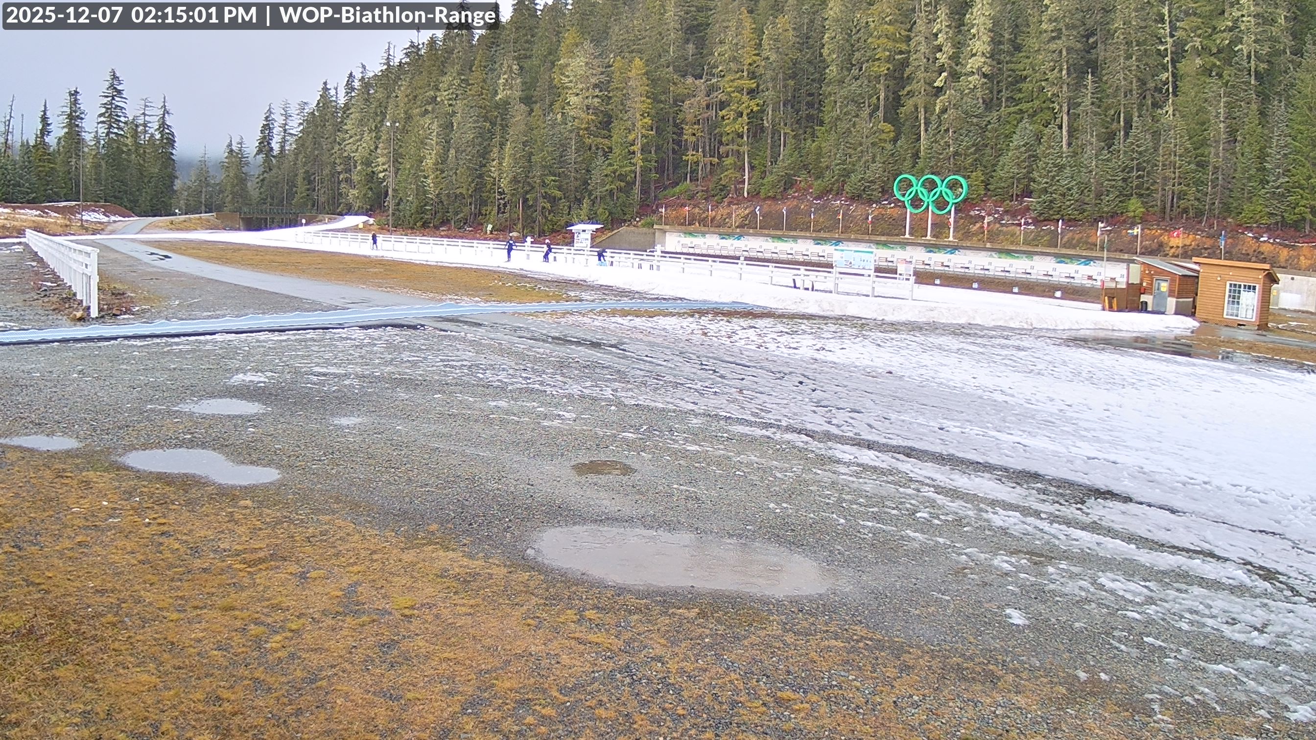 View looking North East to the Olympic Biathlon Range