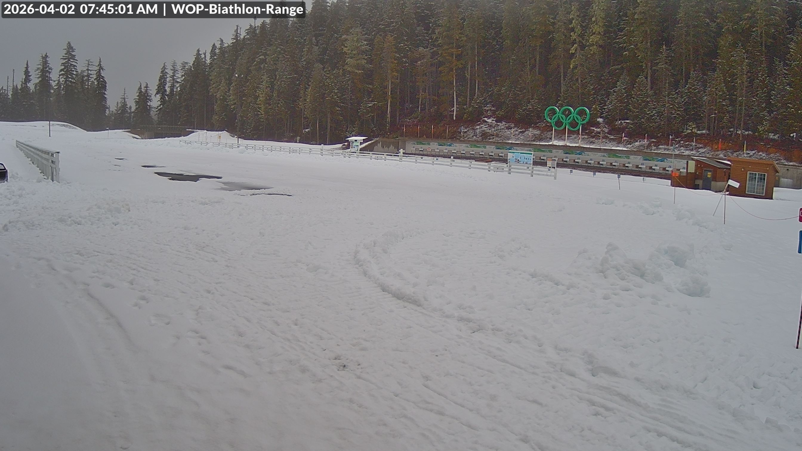 View looking North East to the Olympic Biathlon Range