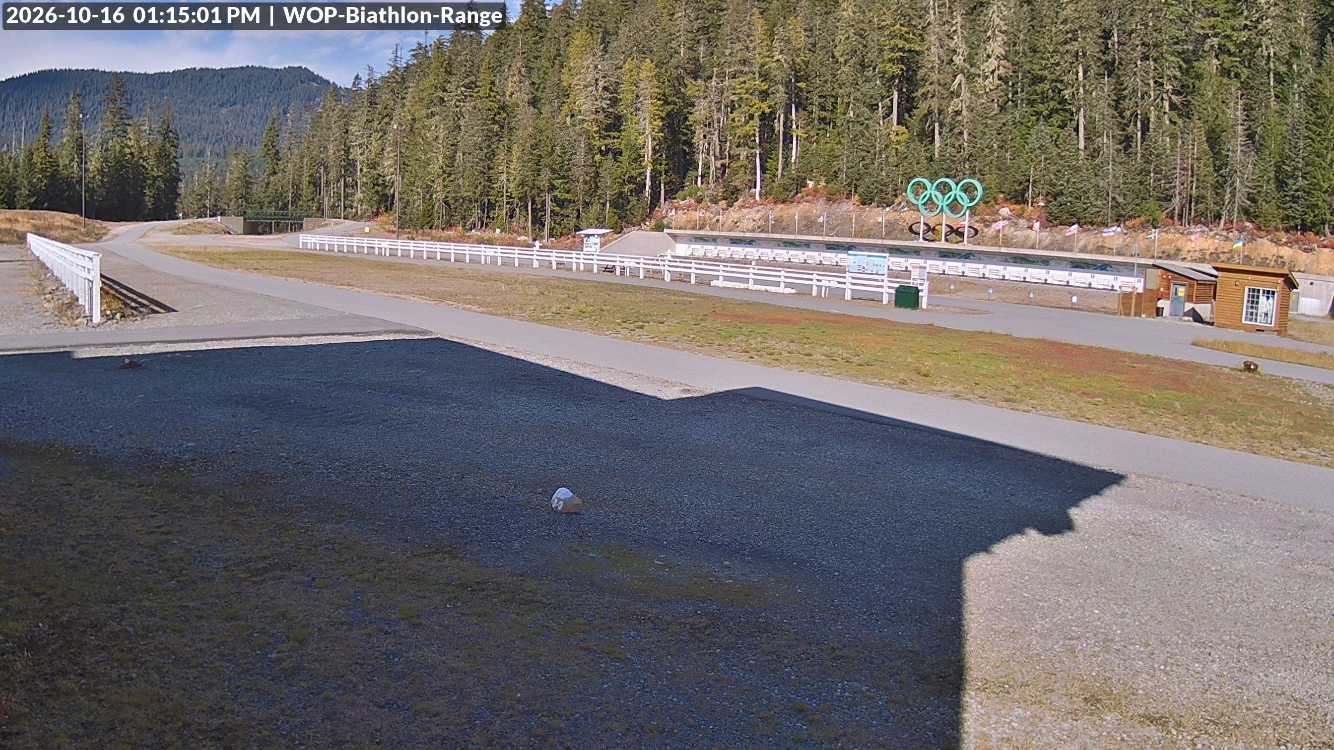 View looking North East to the Olympic Biathlon Range