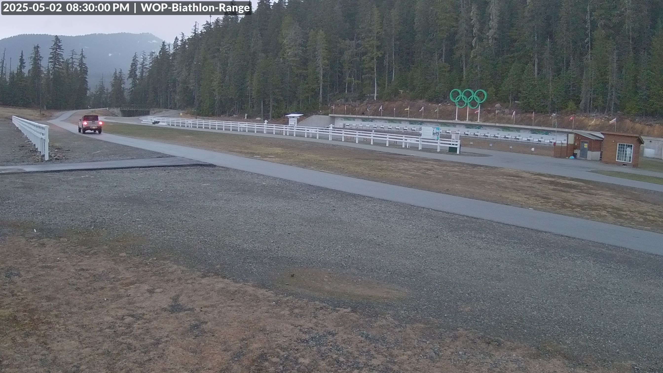 View looking North East to the Olympic Biathlon Range