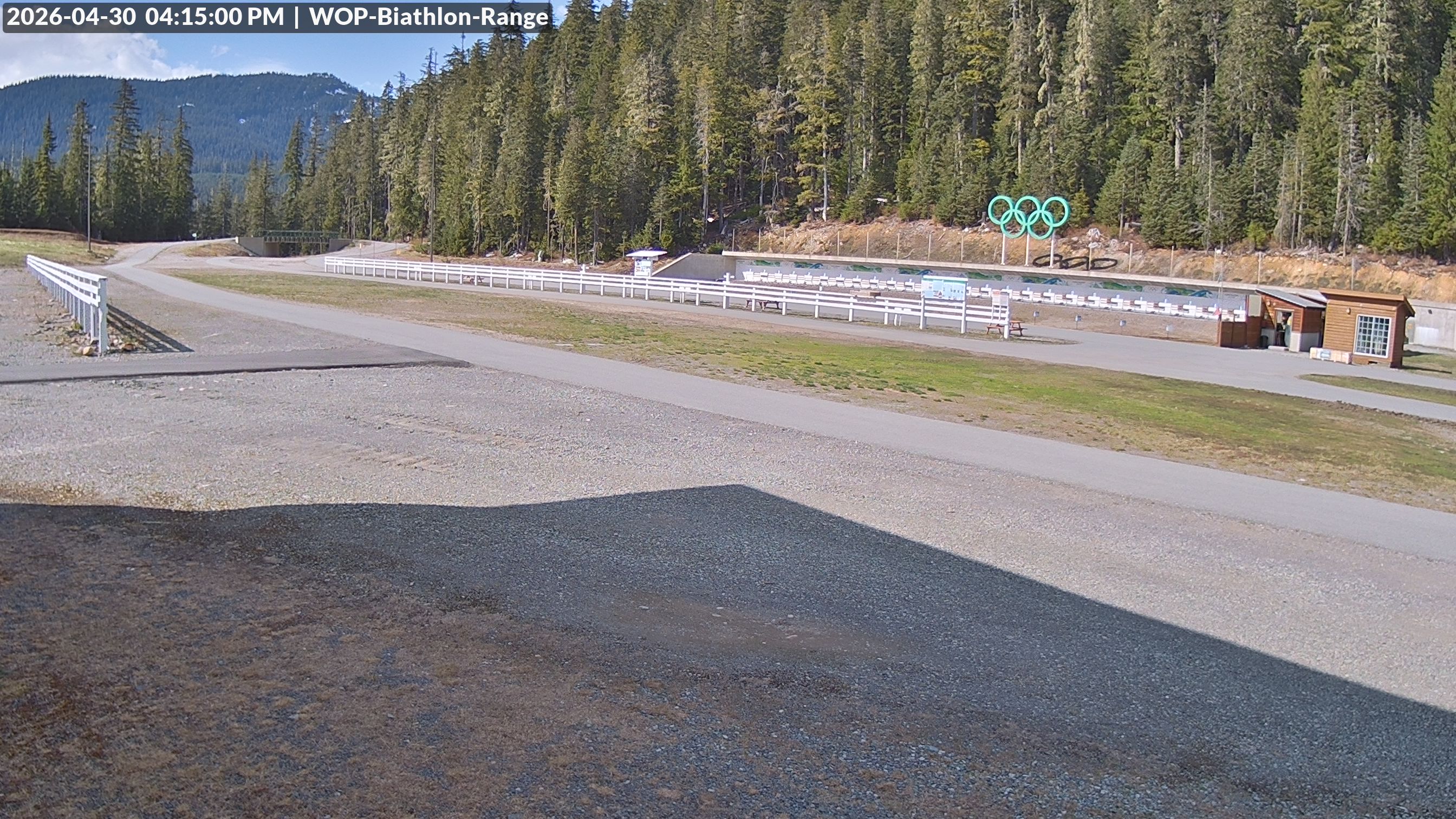 View looking North East to the Olympic Biathlon Range