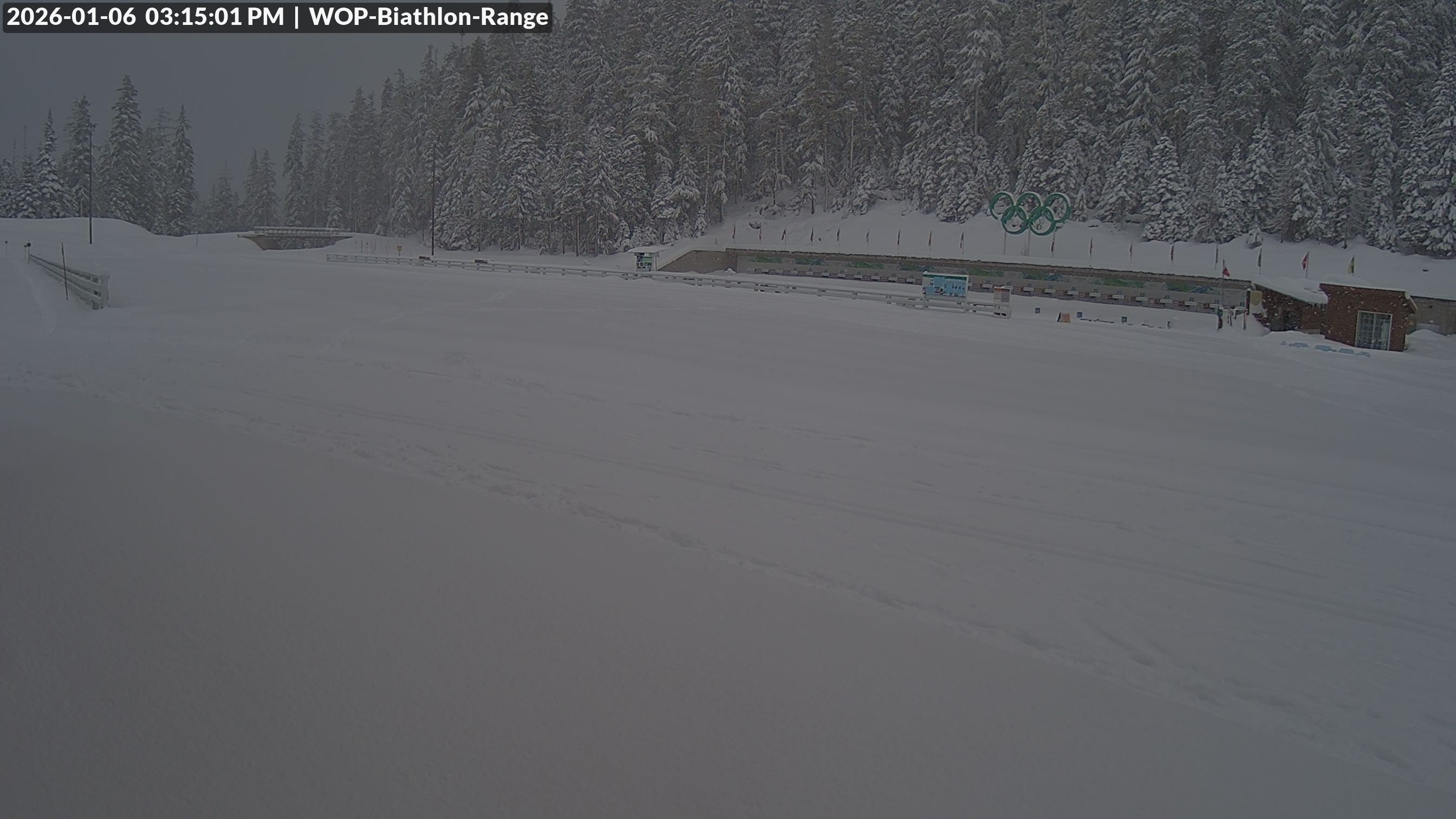 View looking North East to the Olympic Biathlon Range