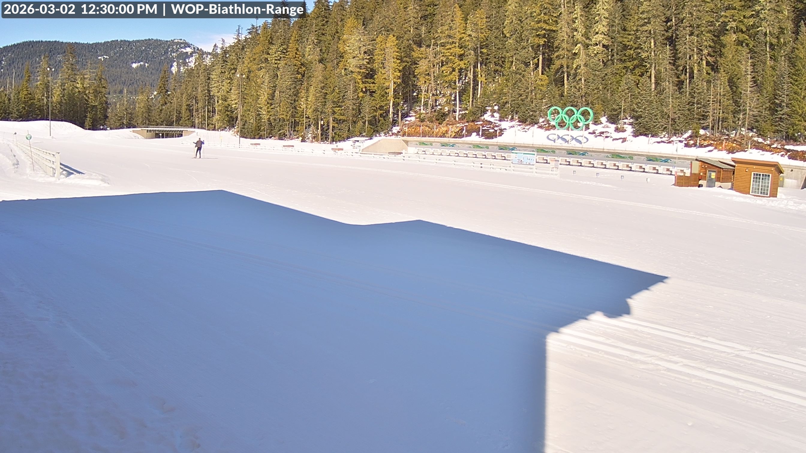 View looking North East to the Olympic Biathlon Range