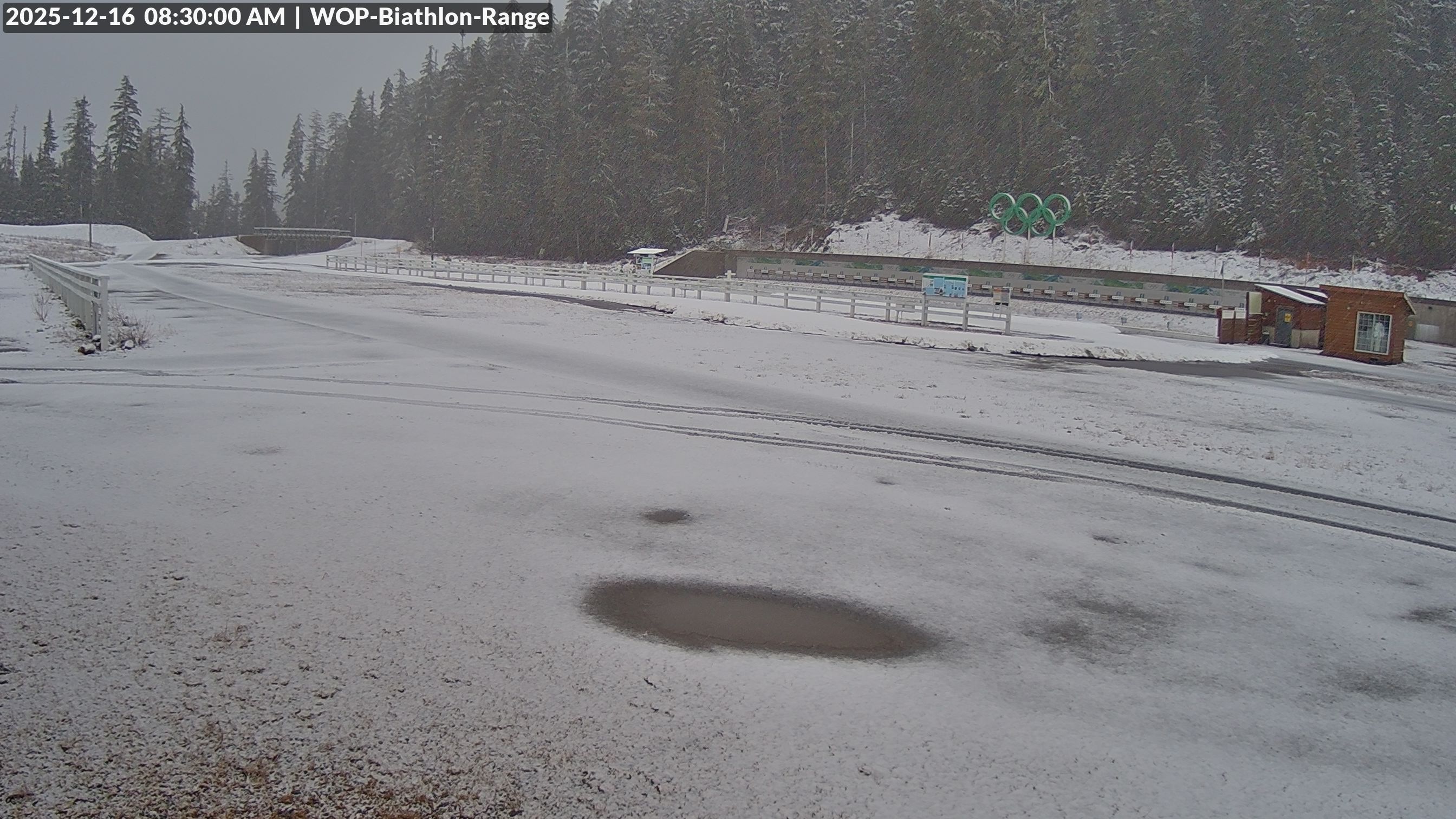 View looking North East to the Olympic Biathlon Range