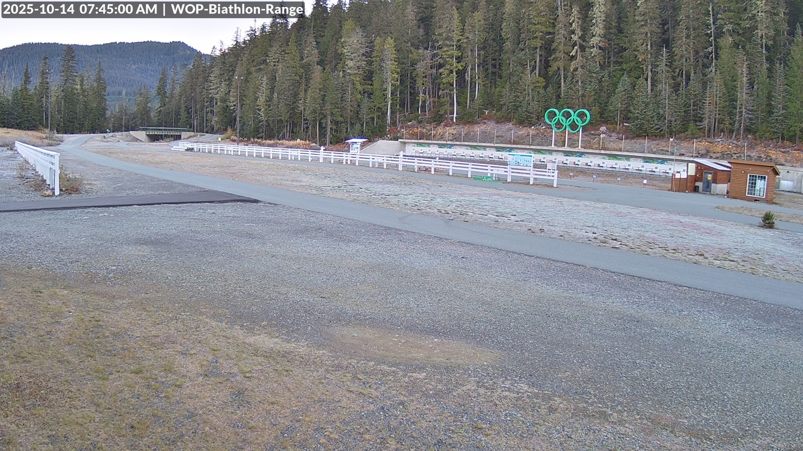 View looking North East to the Olympic Biathlon Range