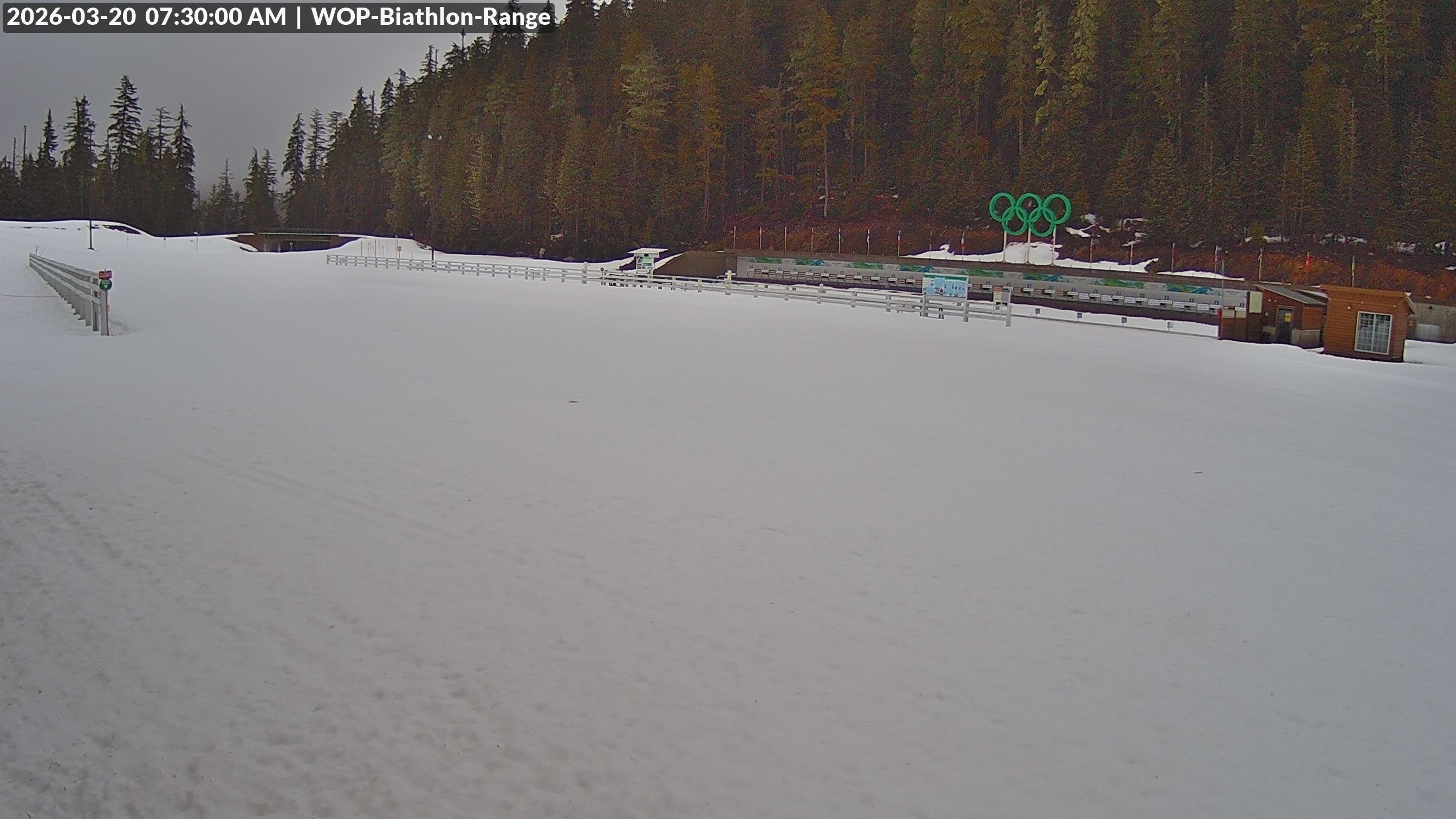 View looking North East to the Olympic Biathlon Range