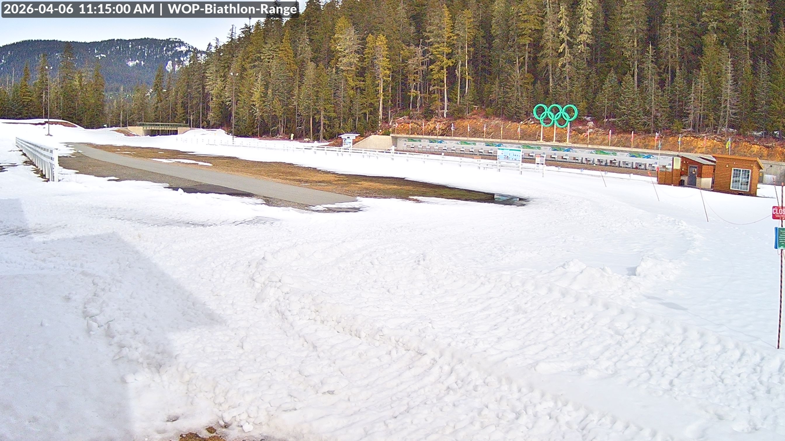 View looking North East to the Olympic Biathlon Range