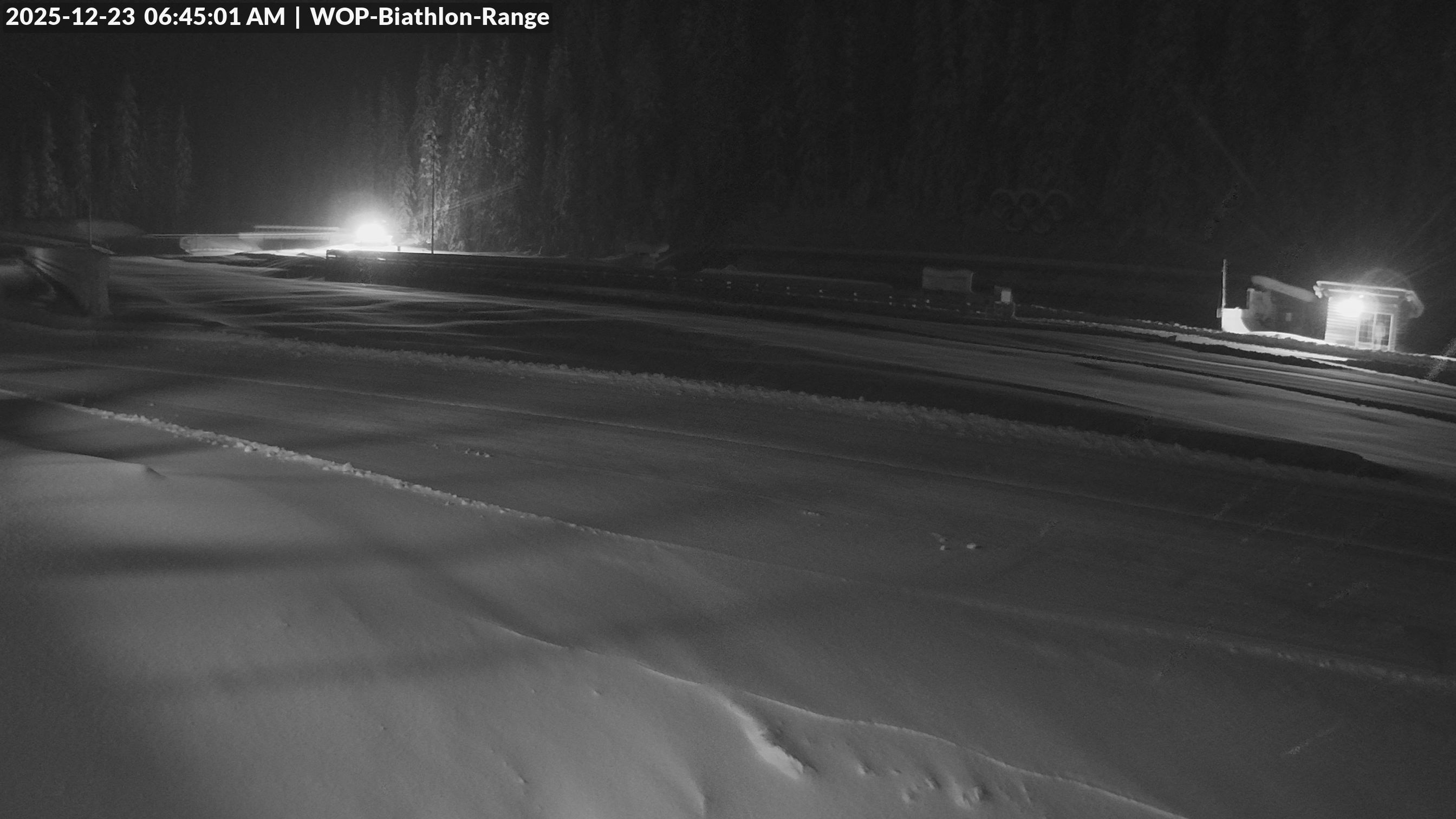 View looking North East to the Olympic Biathlon Range