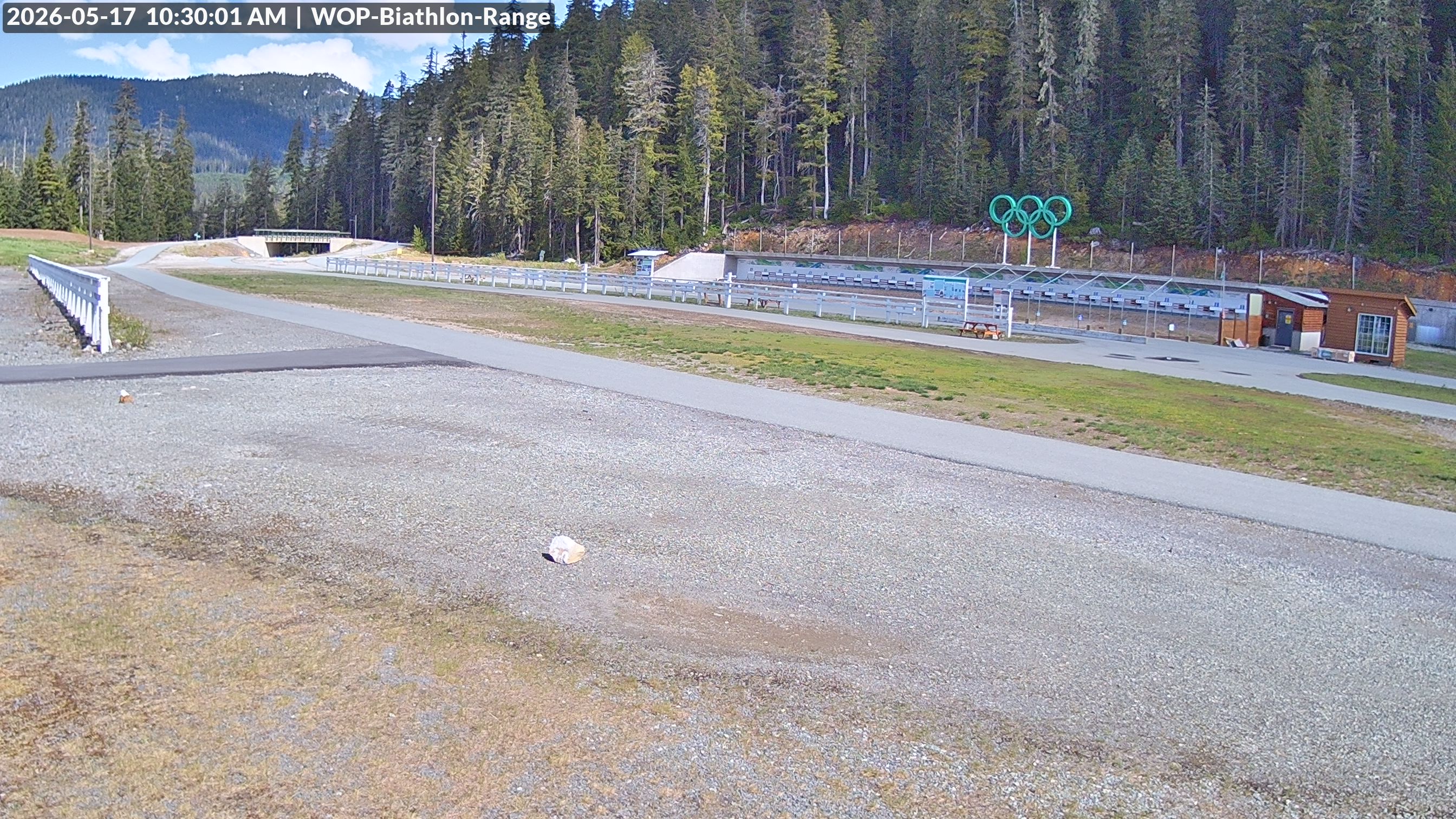 View looking North East to the Olympic Biathlon Range