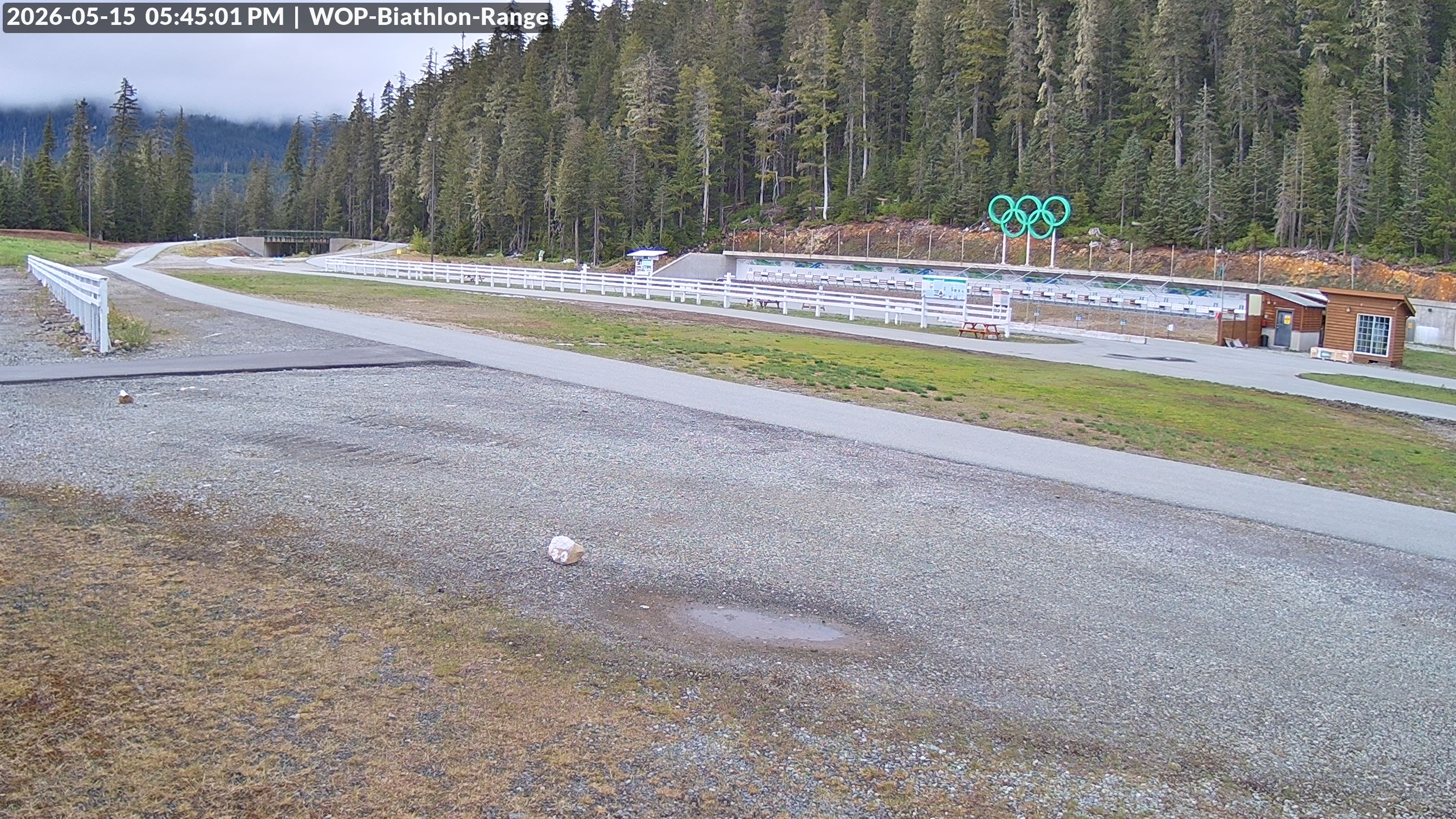 View looking North East to the Olympic Biathlon Range