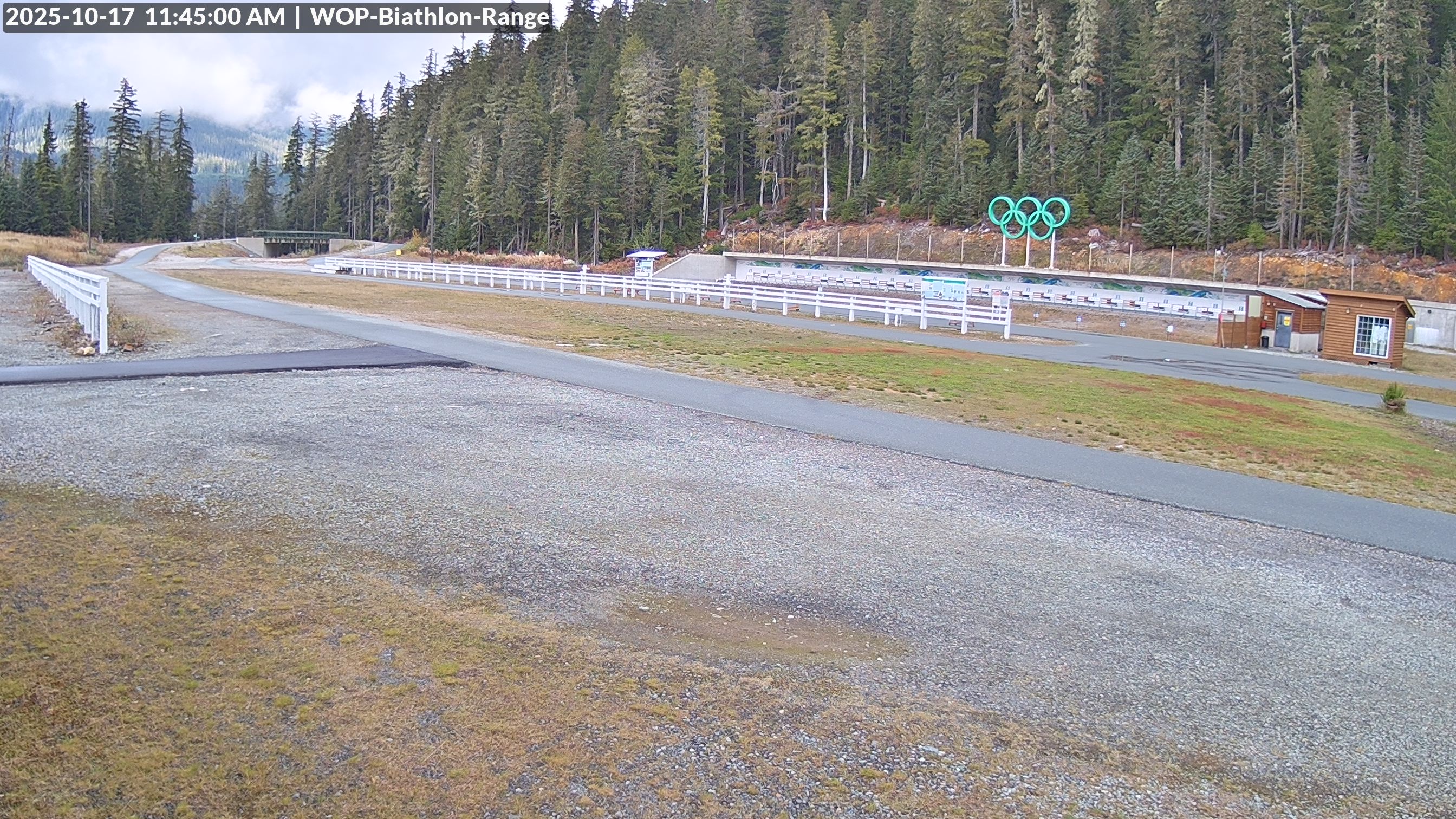 View looking North East to the Olympic Biathlon Range