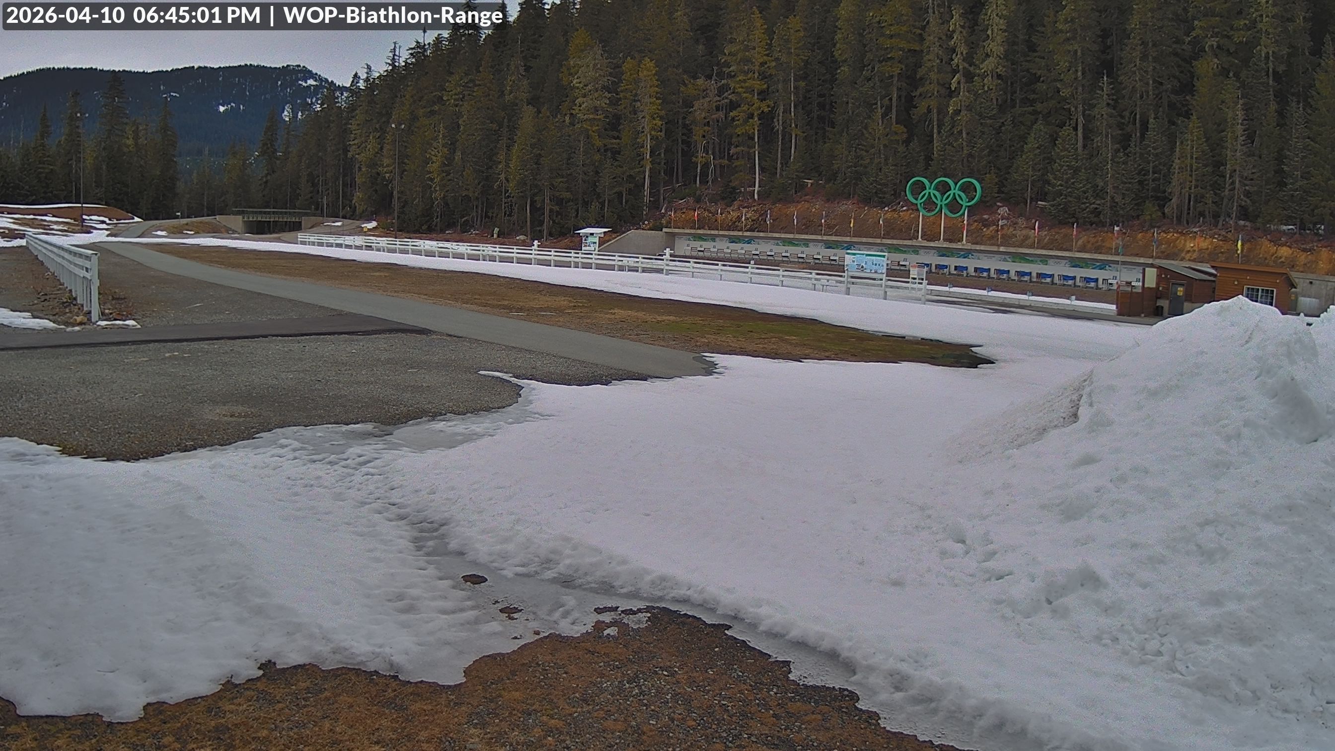 View looking North East to the Olympic Biathlon Range