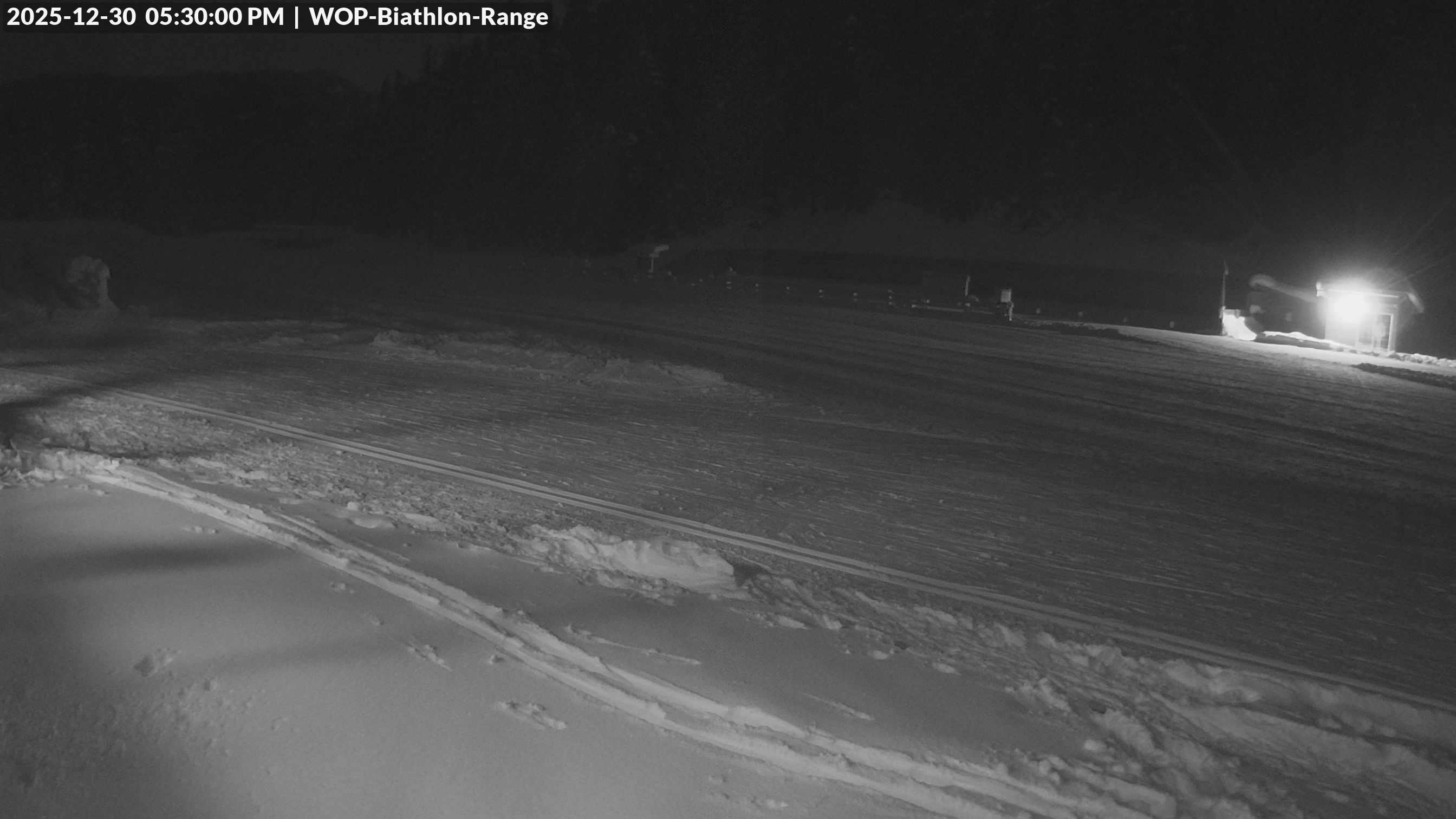 View looking North East to the Olympic Biathlon Range