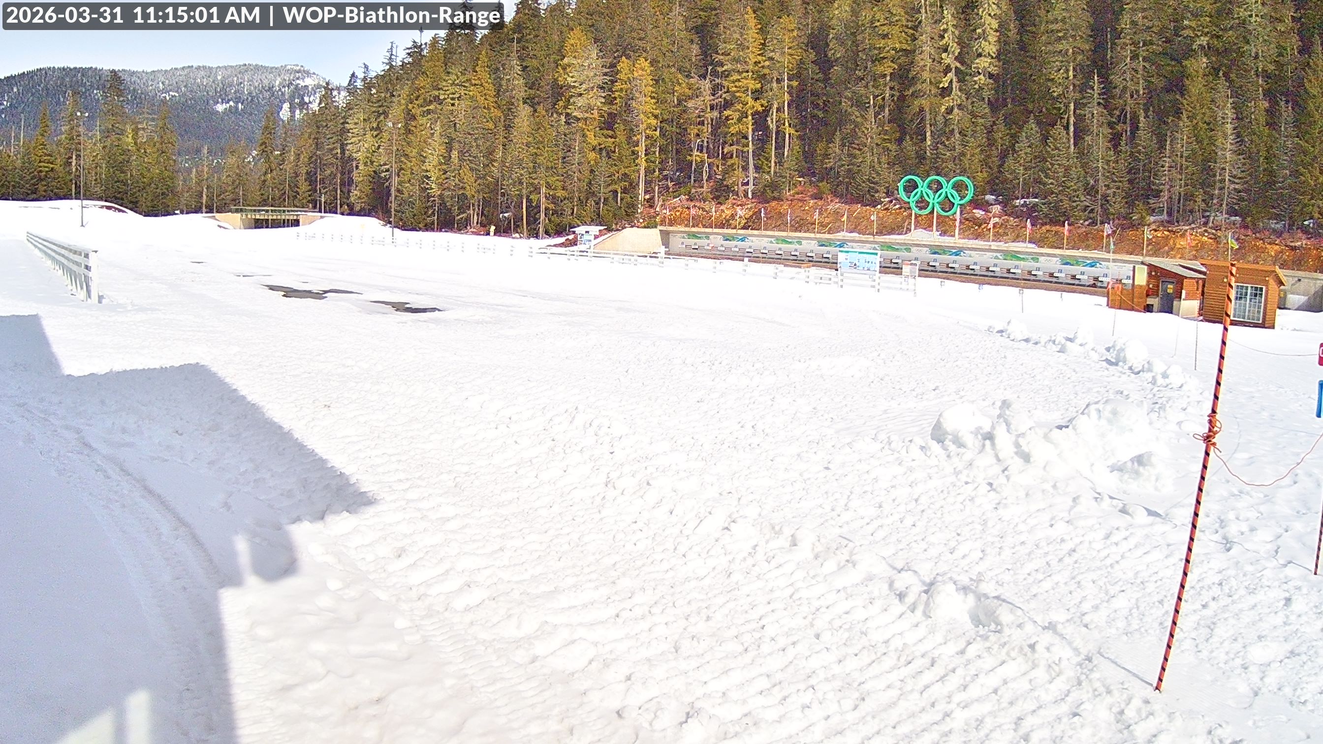 View looking North East to the Olympic Biathlon Range