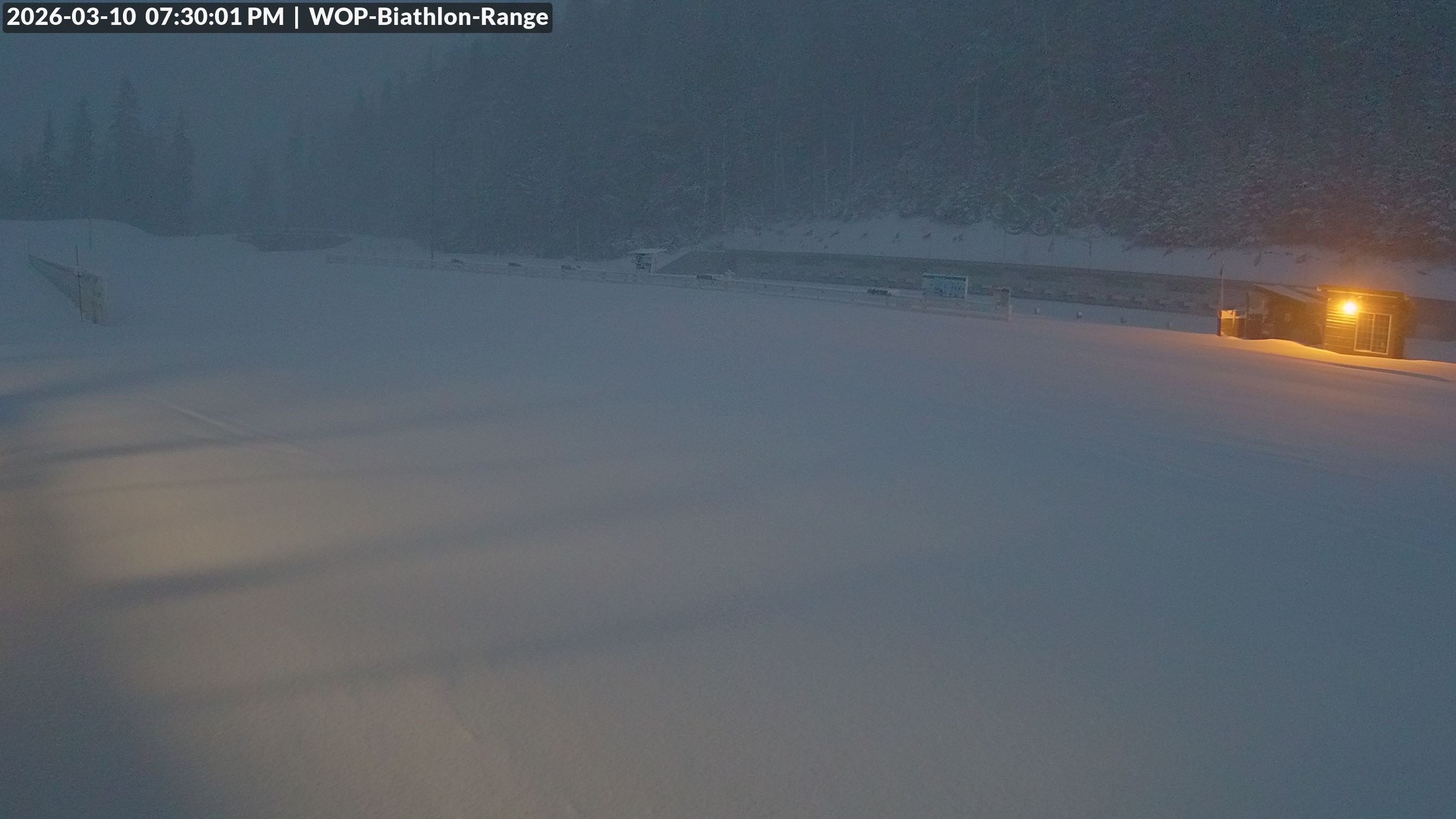 View looking North East to the Olympic Biathlon Range