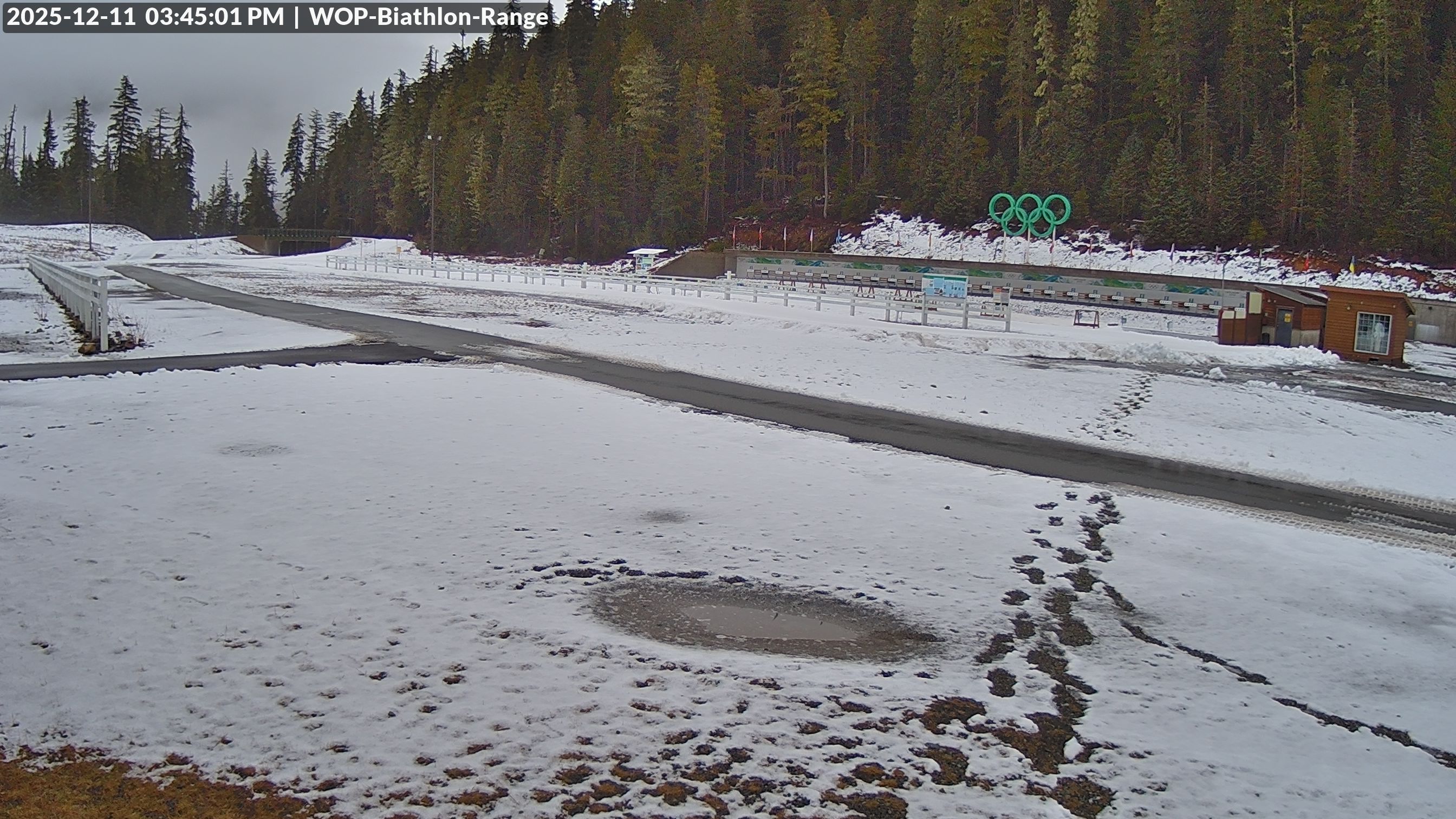 View looking North East to the Olympic Biathlon Range