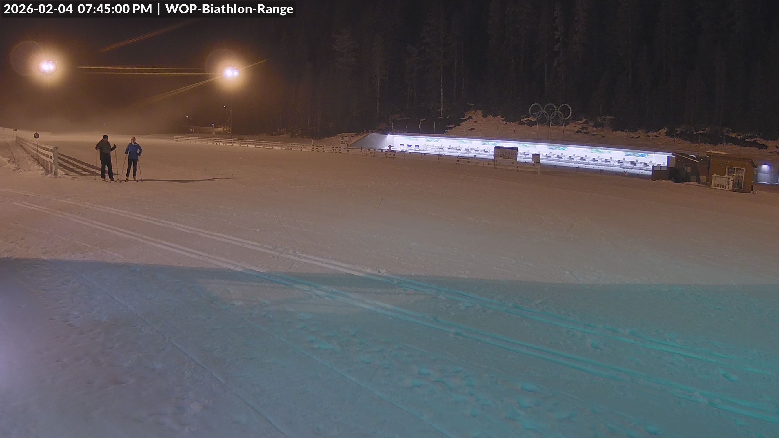 View looking North East to the Olympic Biathlon Range