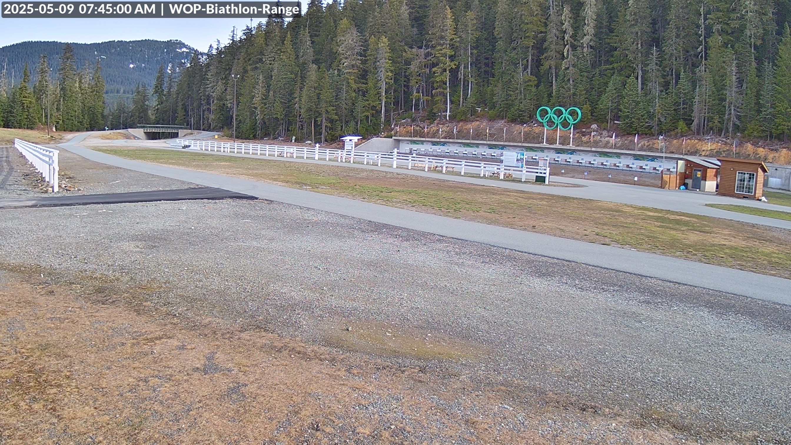 View looking North East to the Olympic Biathlon Range