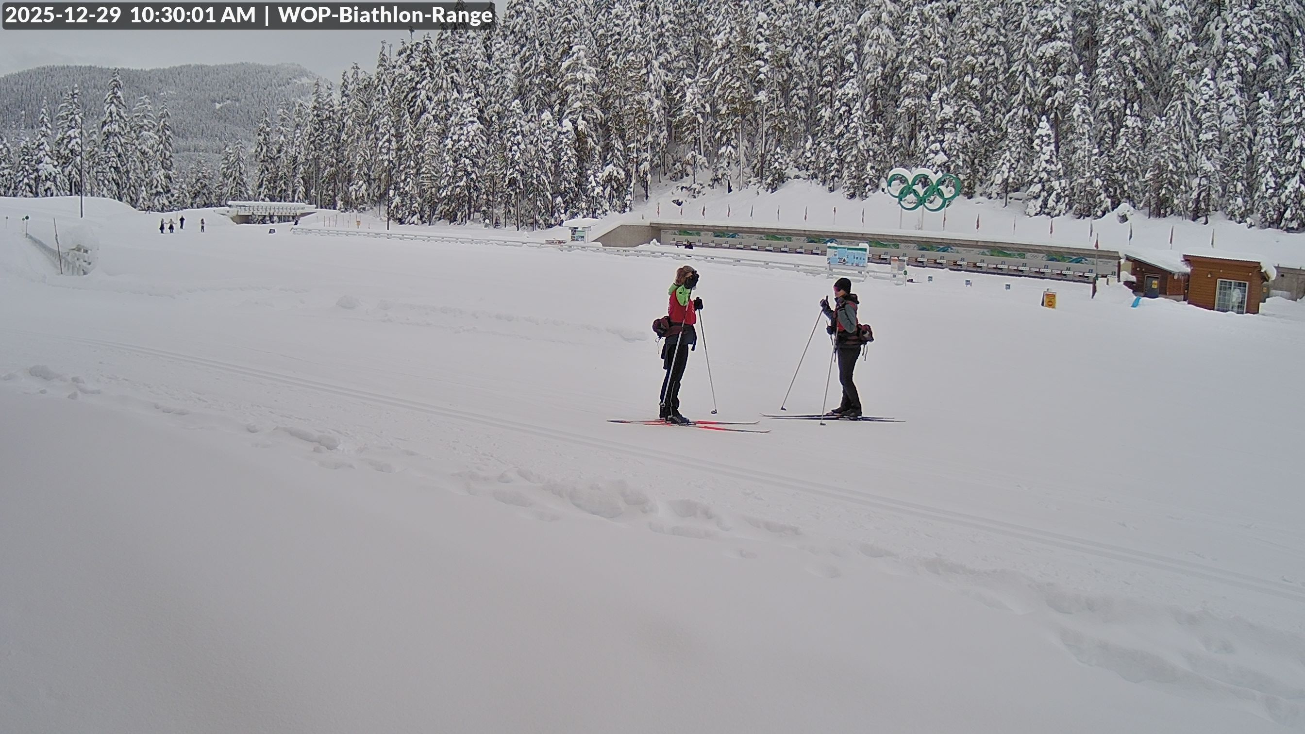 View looking North East to the Olympic Biathlon Range