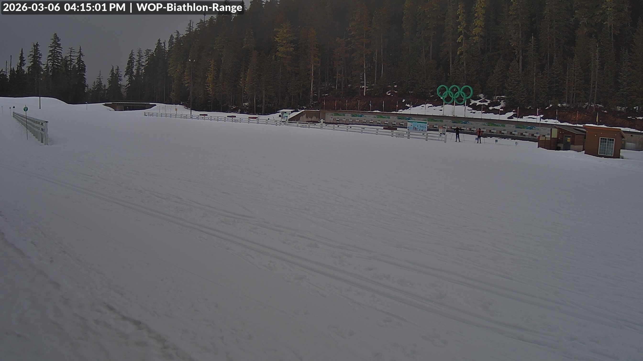 View looking North East to the Olympic Biathlon Range