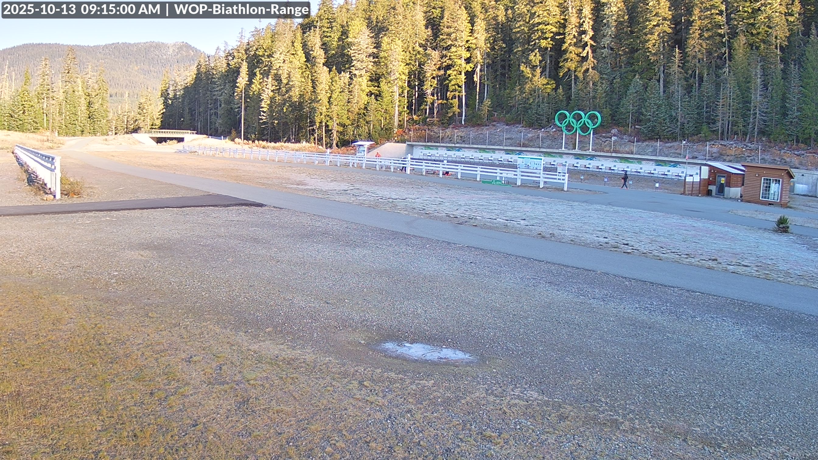 View looking North East to the Olympic Biathlon Range