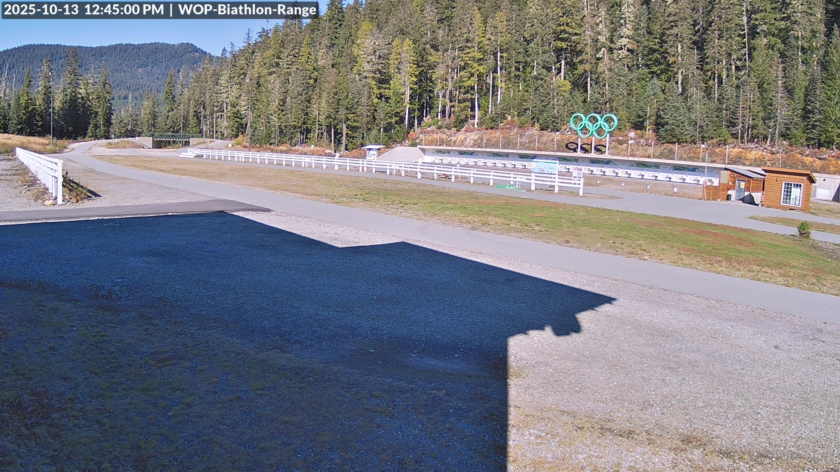 View looking North East to the Olympic Biathlon Range