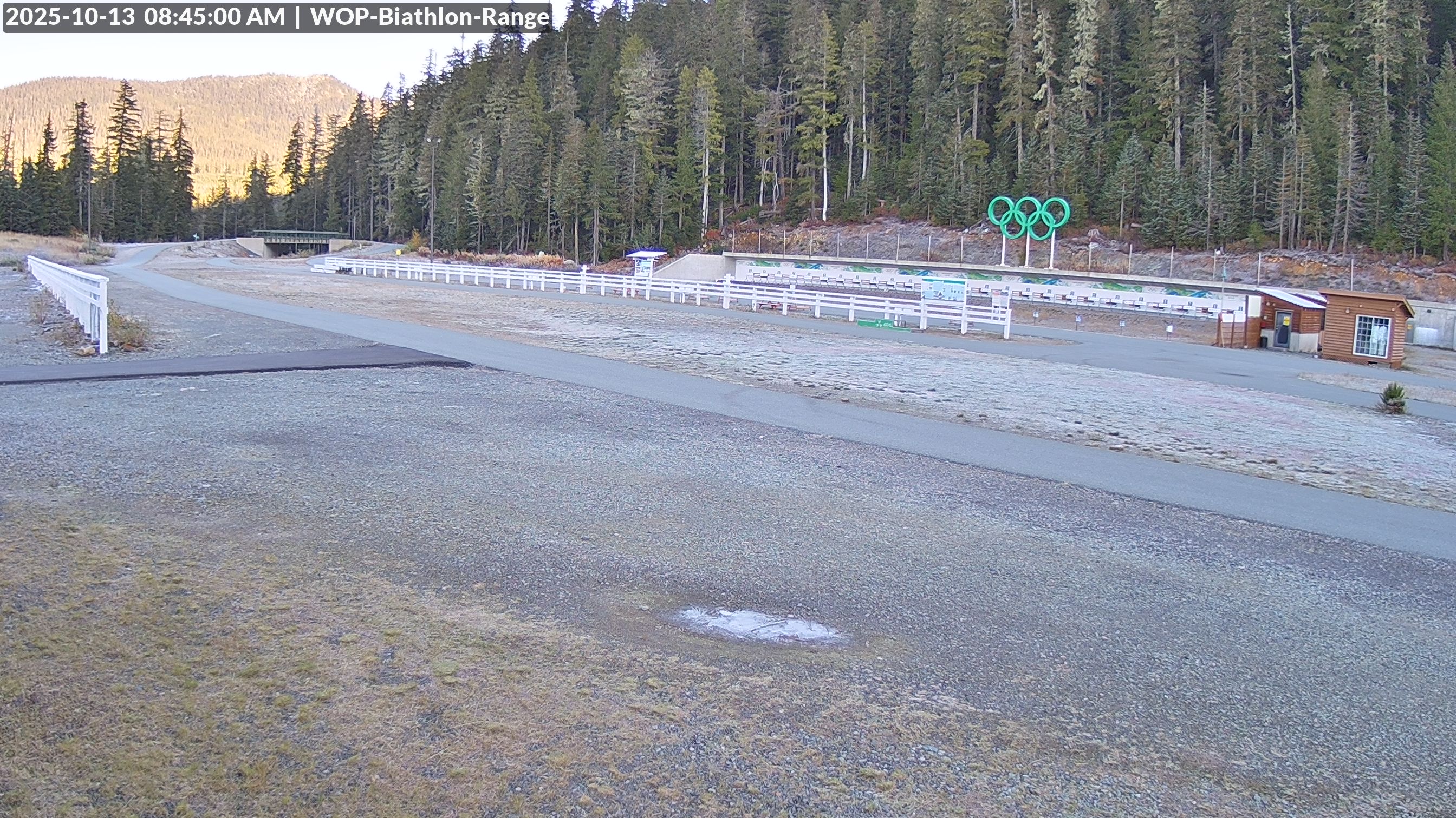 View looking North East to the Olympic Biathlon Range
