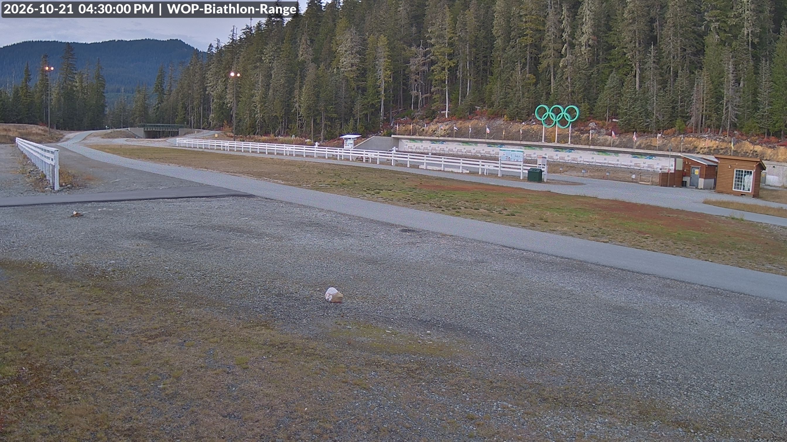 View looking North East to the Olympic Biathlon Range