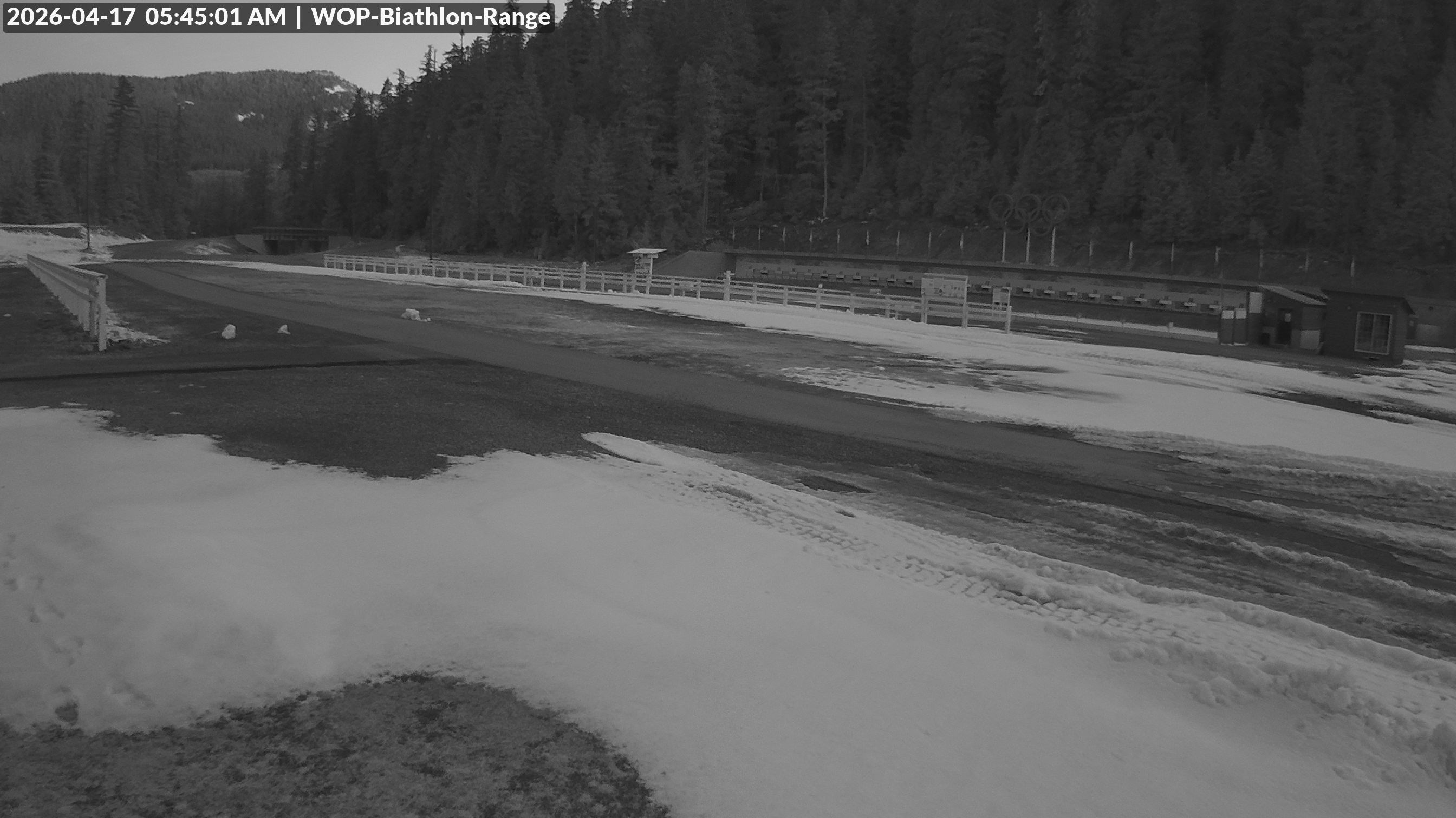 View looking North East to the Olympic Biathlon Range