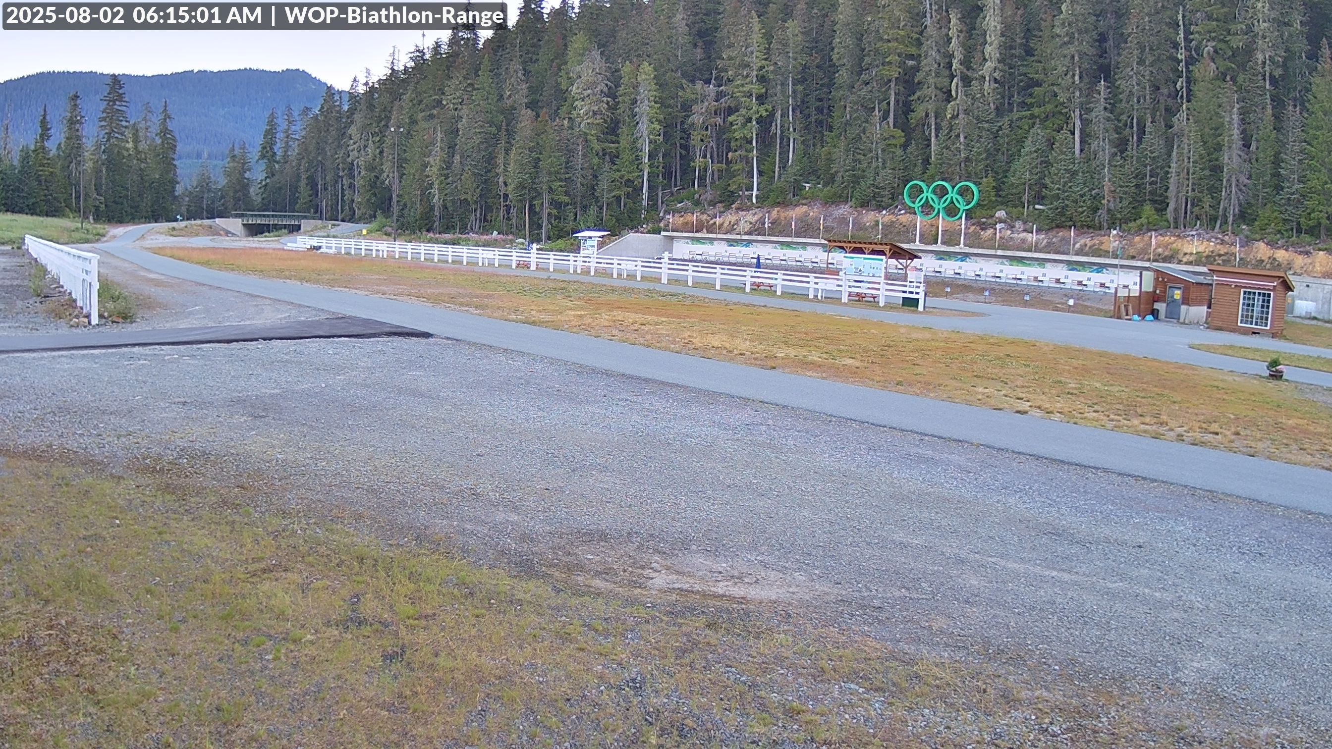 View looking North East to the Olympic Biathlon Range
