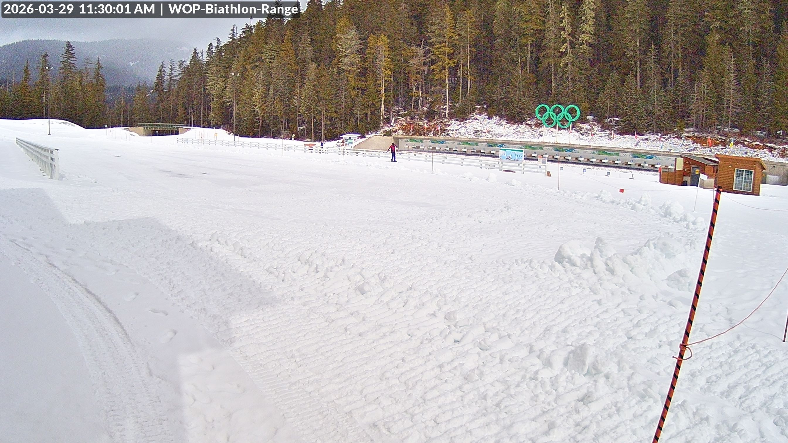 View looking North East to the Olympic Biathlon Range