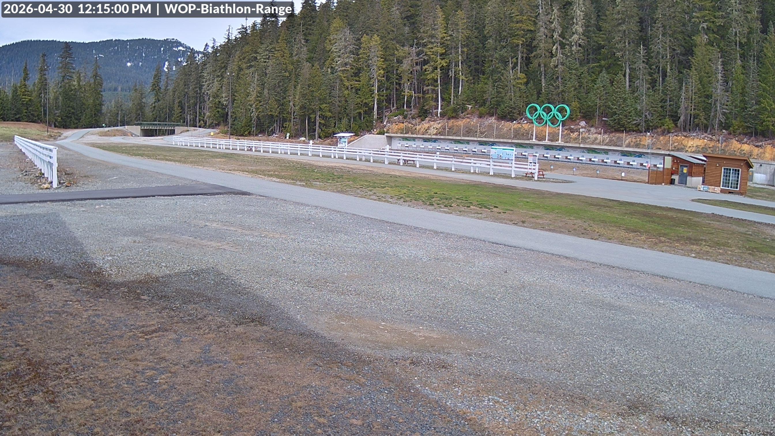 View looking North East to the Olympic Biathlon Range