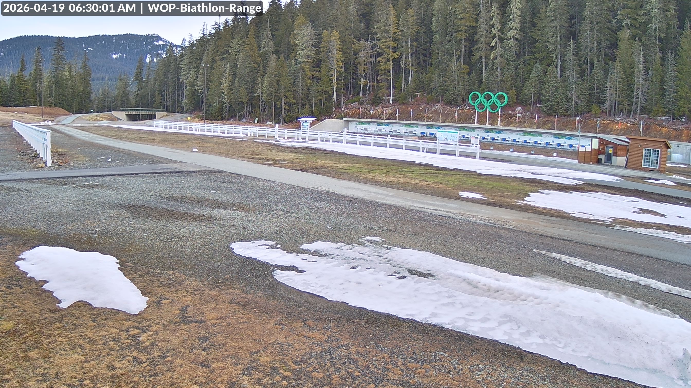View looking North East to the Olympic Biathlon Range