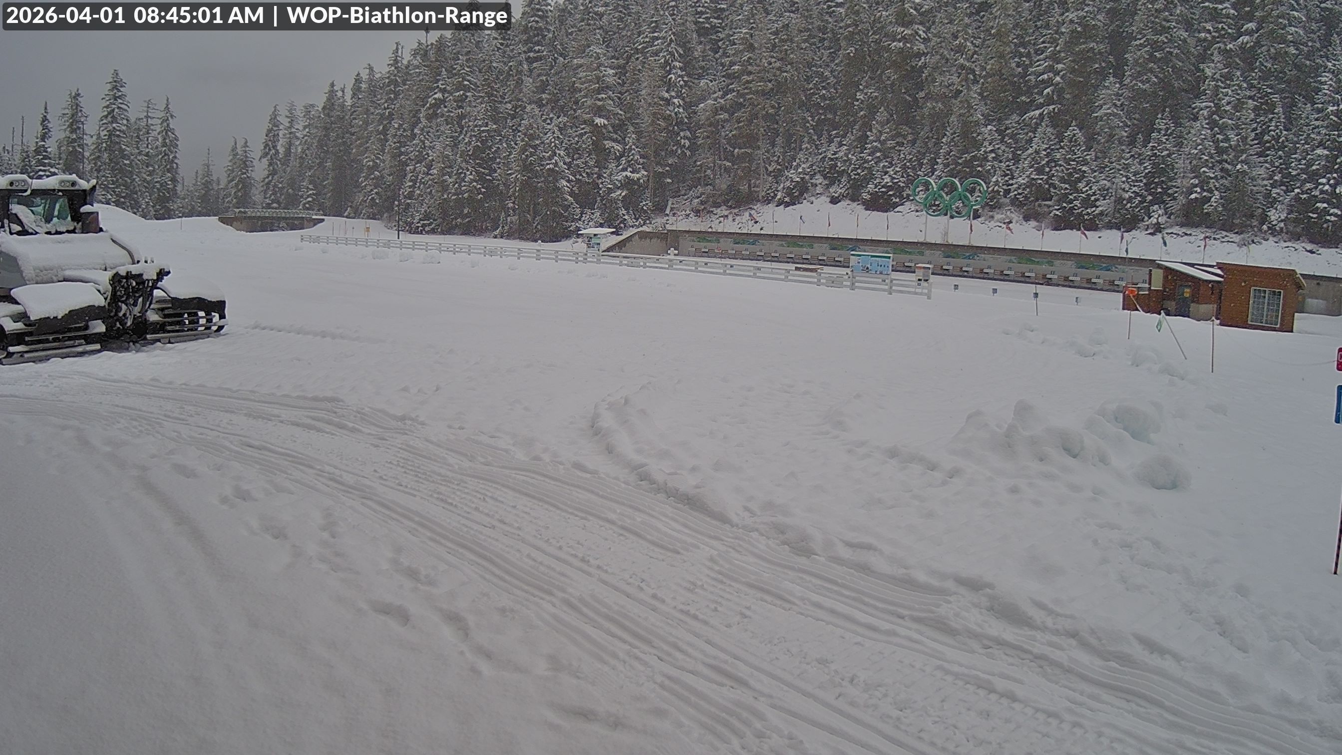 View looking North East to the Olympic Biathlon Range