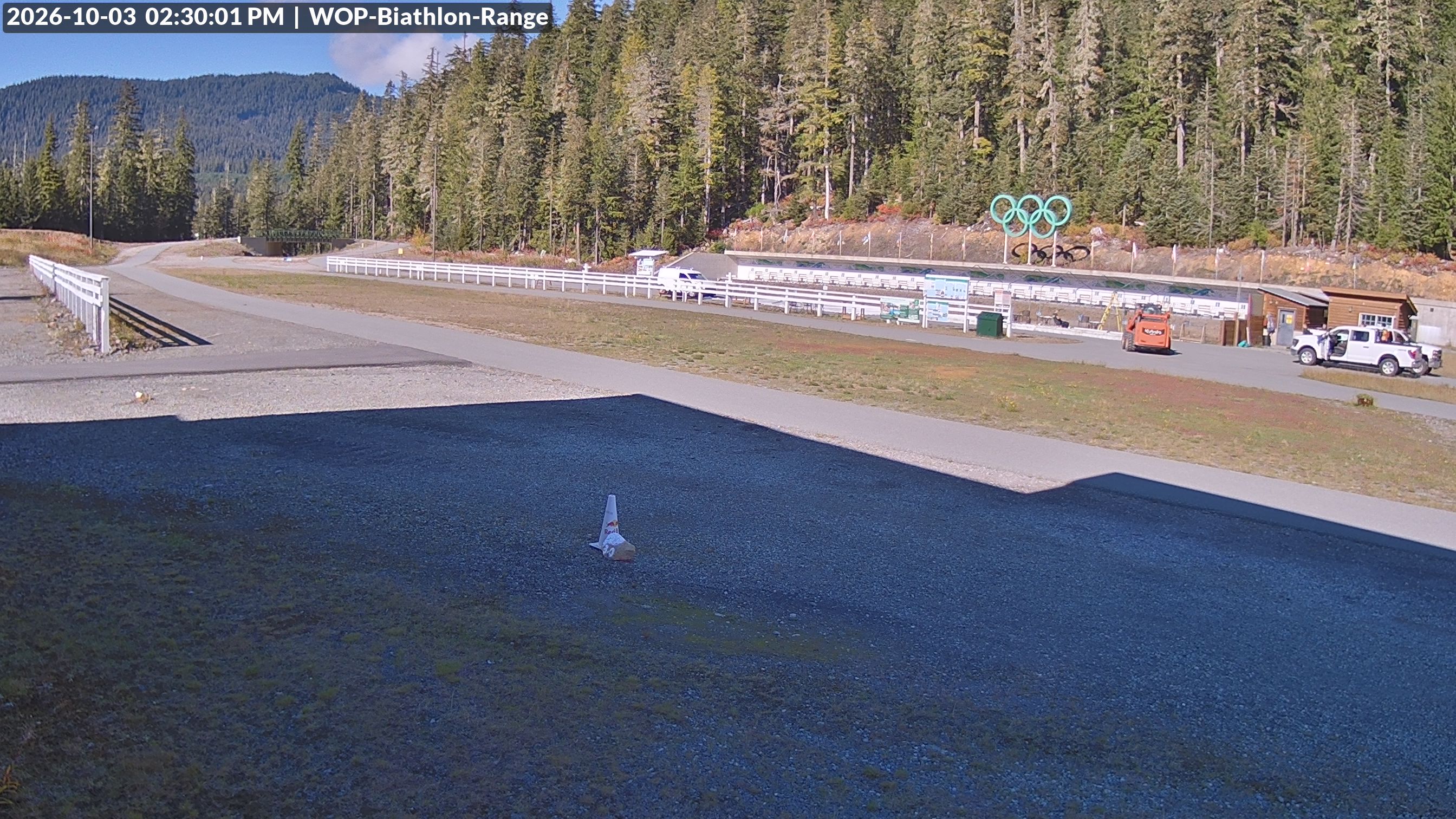 View looking North East to the Olympic Biathlon Range