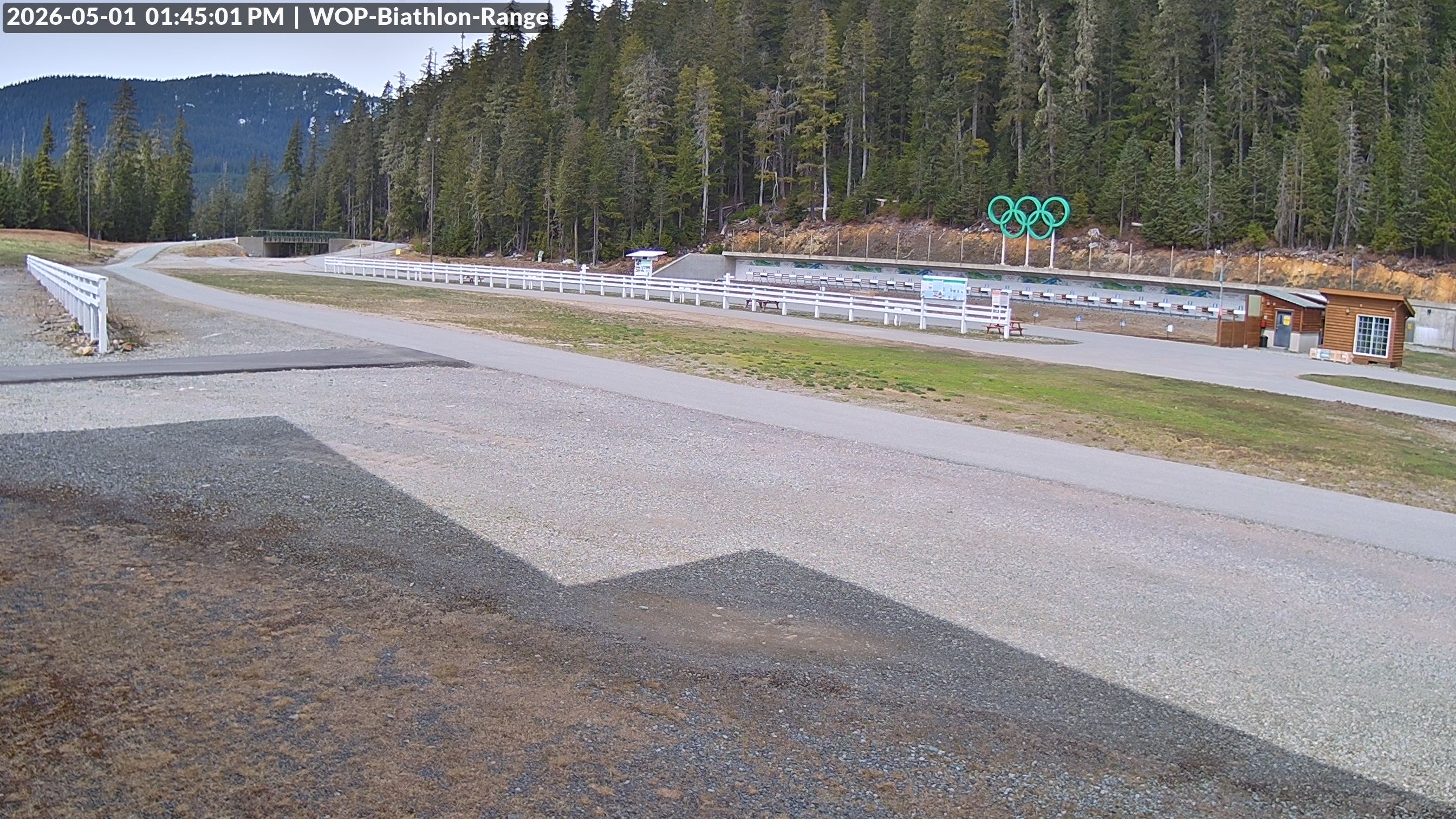 View looking North East to the Olympic Biathlon Range