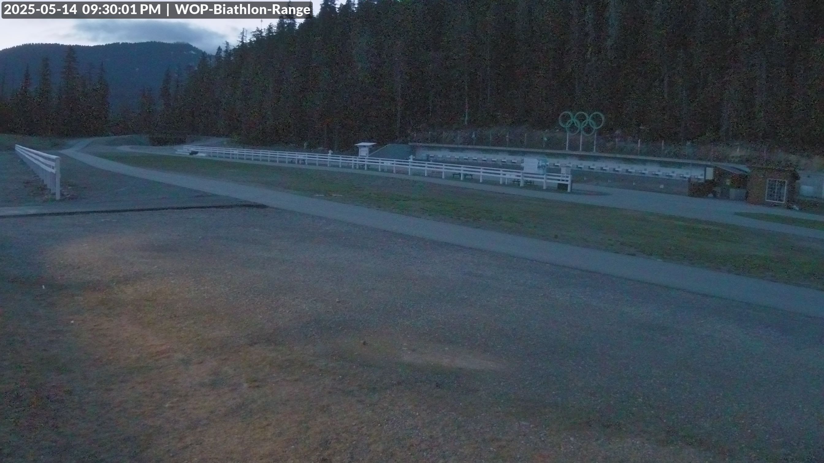 View looking North East to the Olympic Biathlon Range