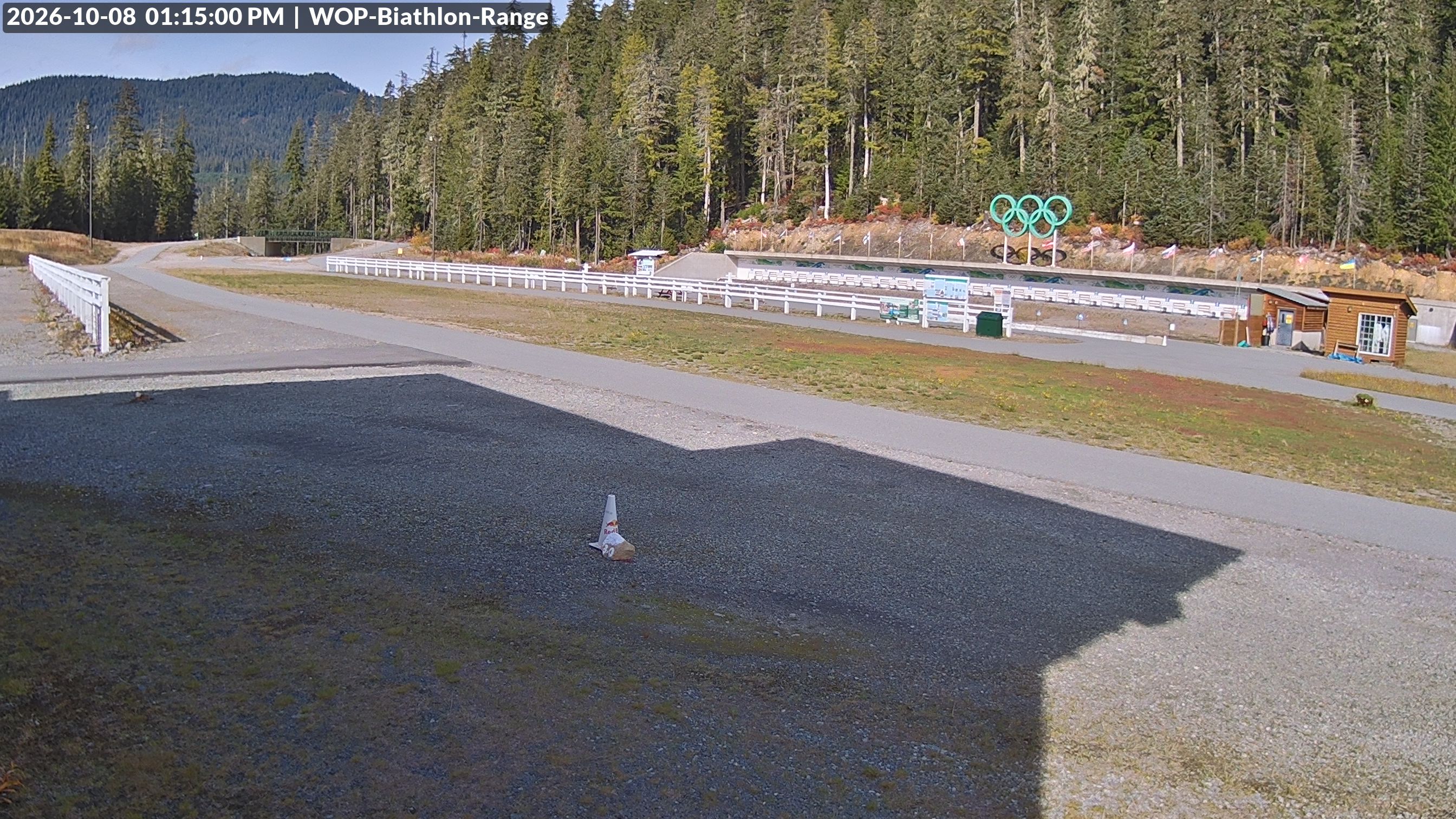 View looking North East to the Olympic Biathlon Range