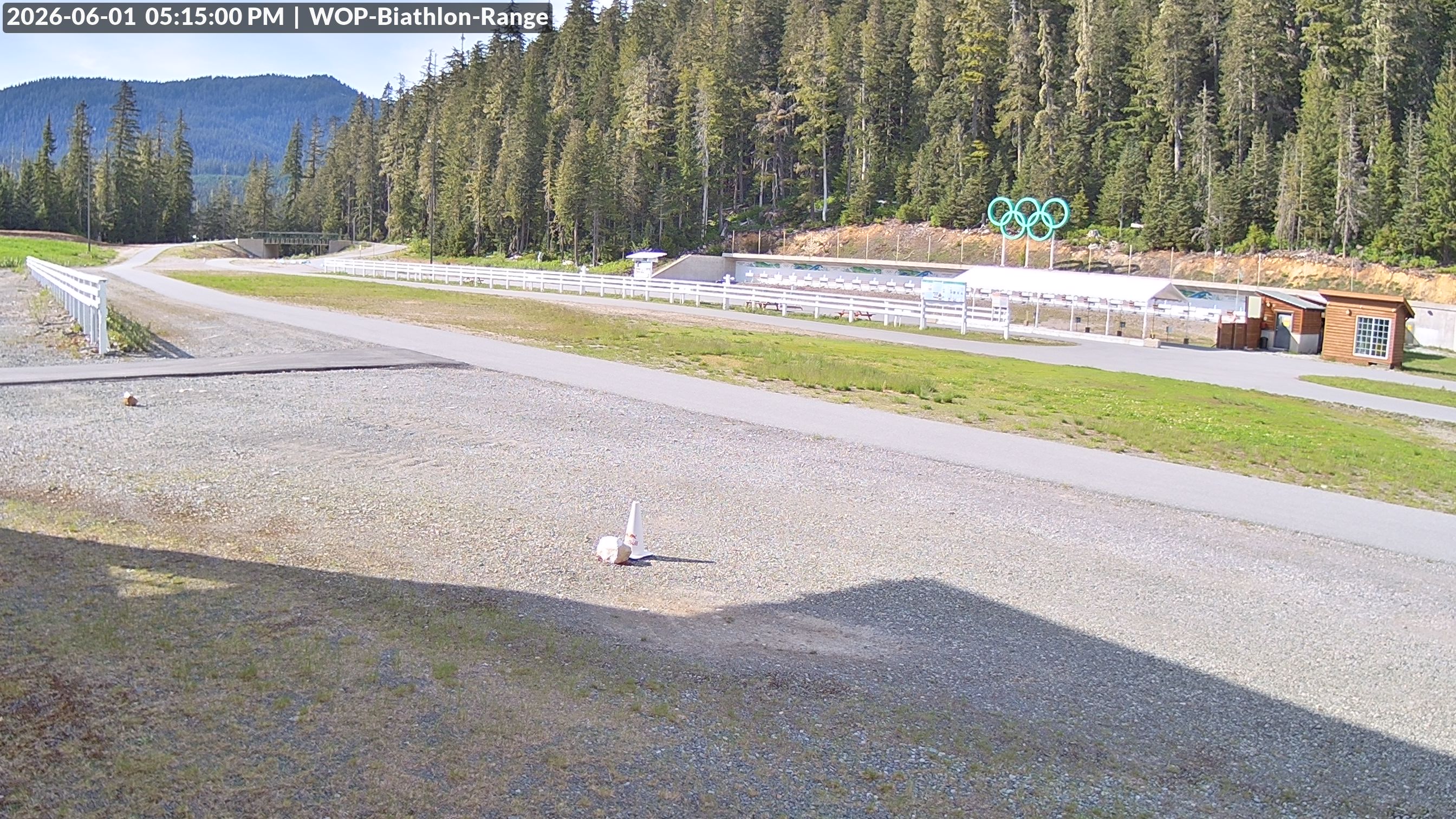 View looking North East to the Olympic Biathlon Range
