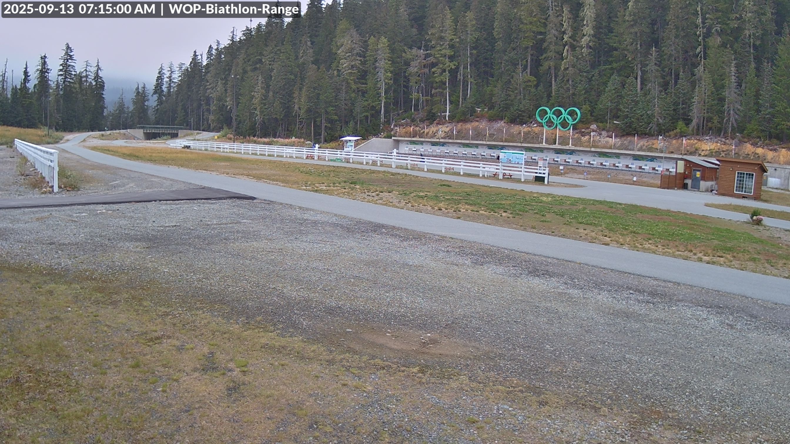 View looking North East to the Olympic Biathlon Range